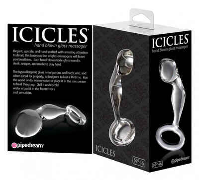 Icicles Analplug »Icicles No. 46 Clear«, Packung