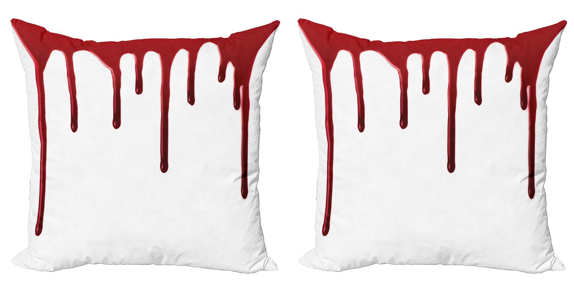 Abakuhaus Kissenbezüge Modern Accent Doppelseitiger Digitaldruck, (2 Stück), Horror Halloween Zombie Verbrechen