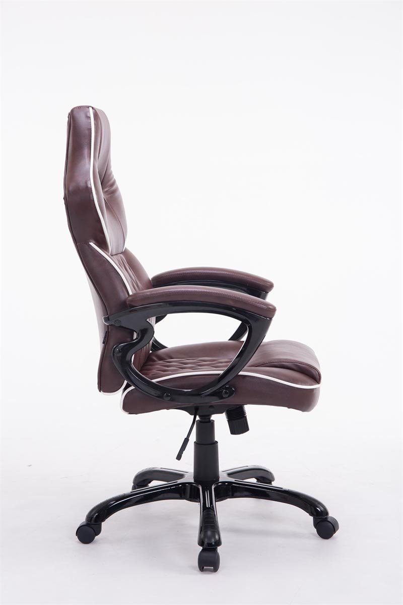 CLP Gaming Chair BIG XXX drehbar höhenverstellbar bordeauxrot Kunstleder, und