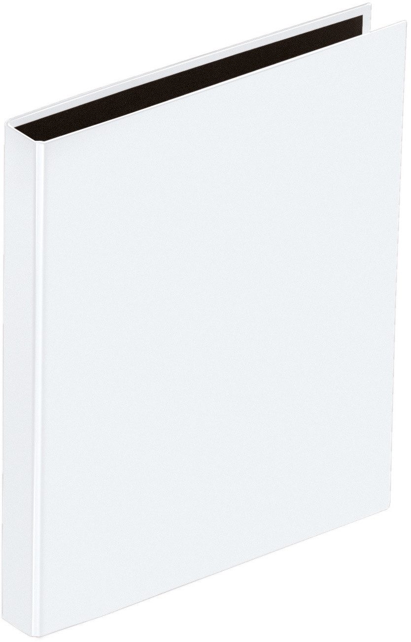 PAGNA Präsentationsordner Ringbuch A4 25mm 4 Ringe weiß