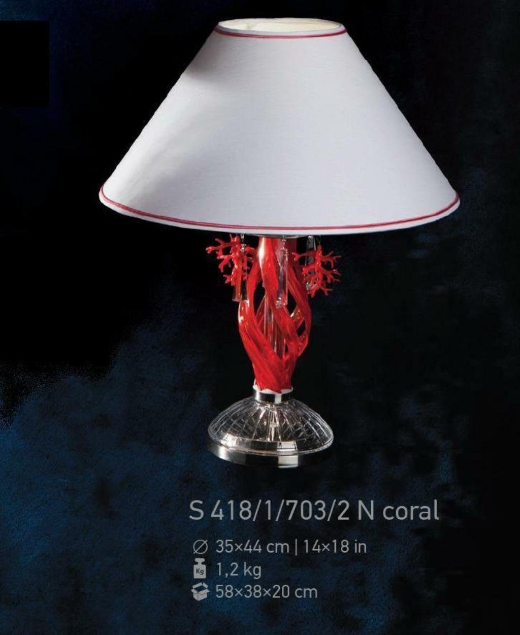 JVmoebel Nachttischlampe Klassisch Nachttischleuchte Tischleuchte Tischlampe Tisch SOFORT, Warmweiß, Made in Europa