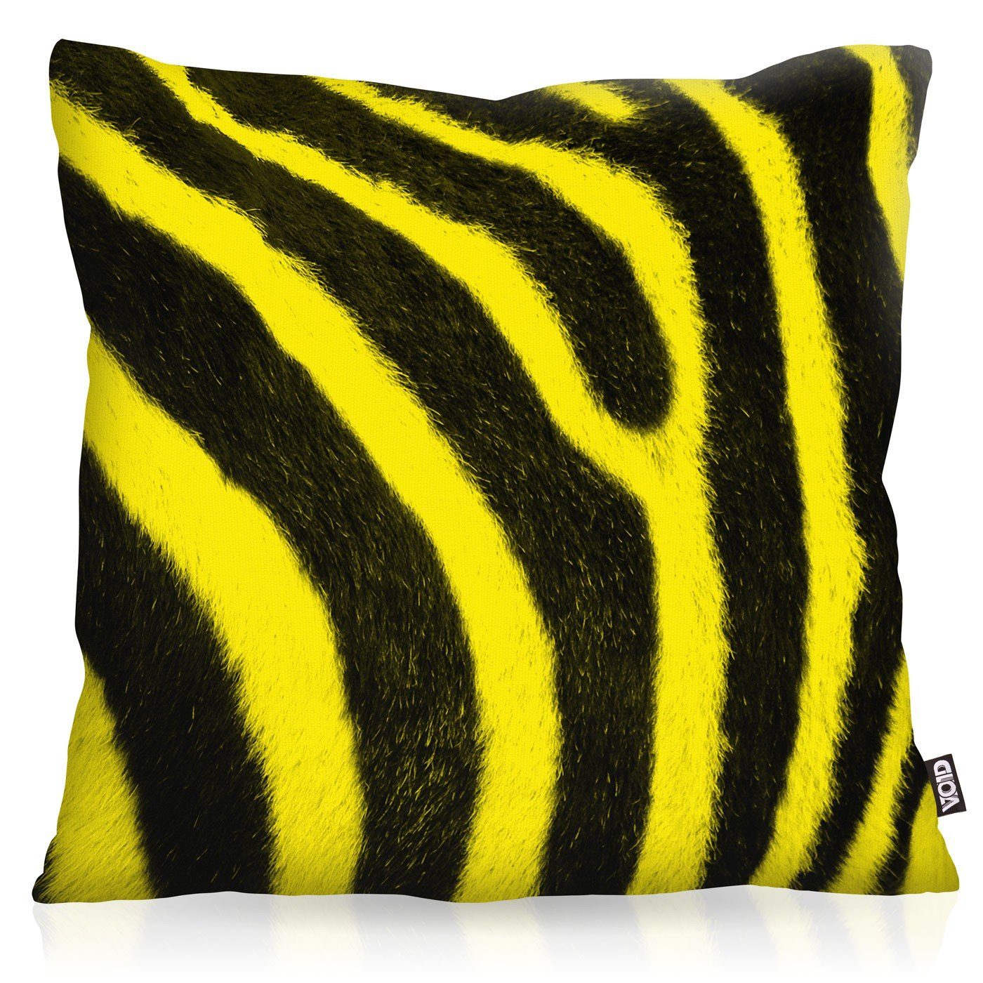 VOID Kissenbezug, Farbiges Zebrafellmuster Print Outdoor Indoor Zebra fell