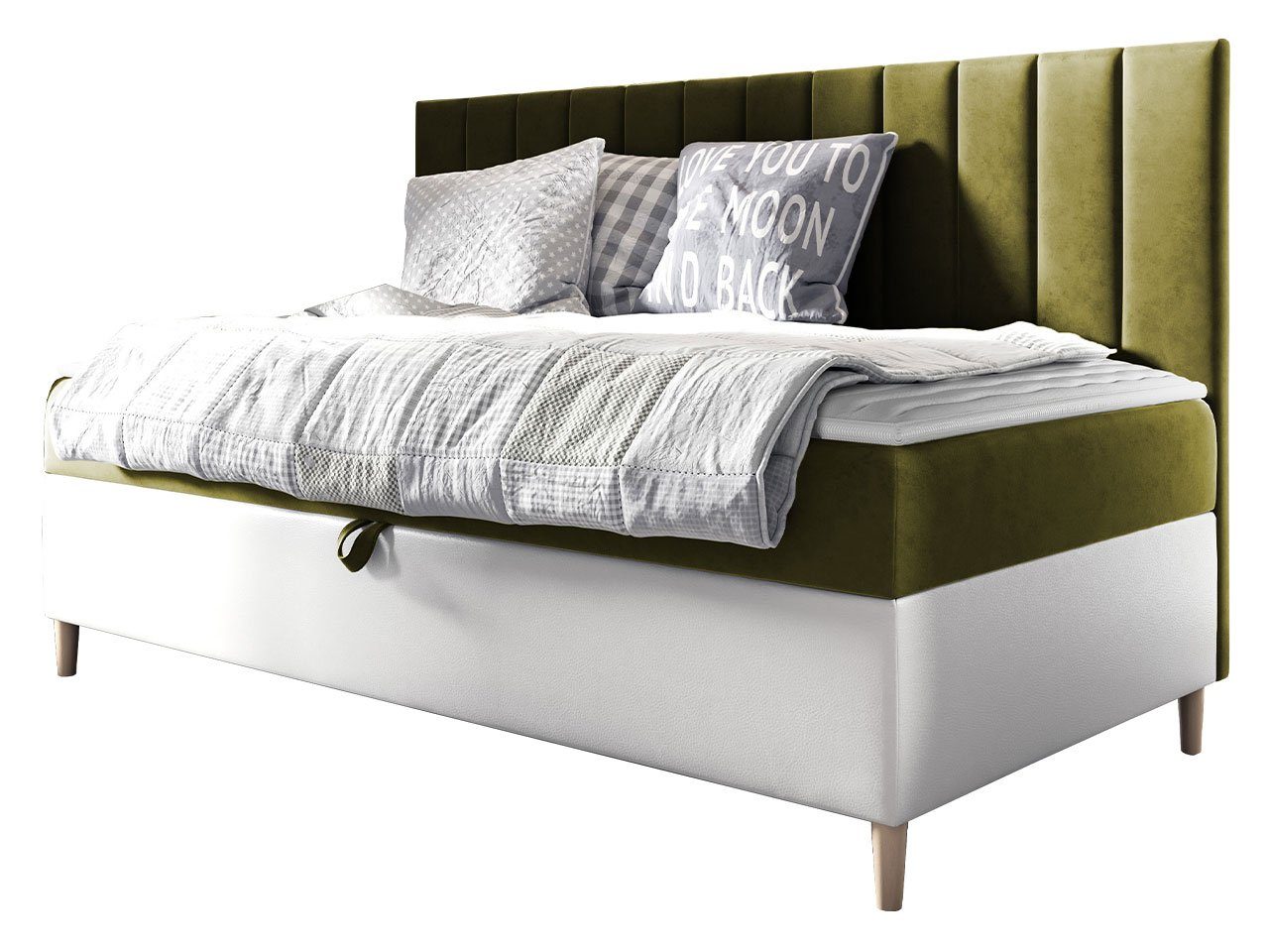 MIRJAN24 Boxspringbett Maja Junior 2 (mit günstig online kaufen