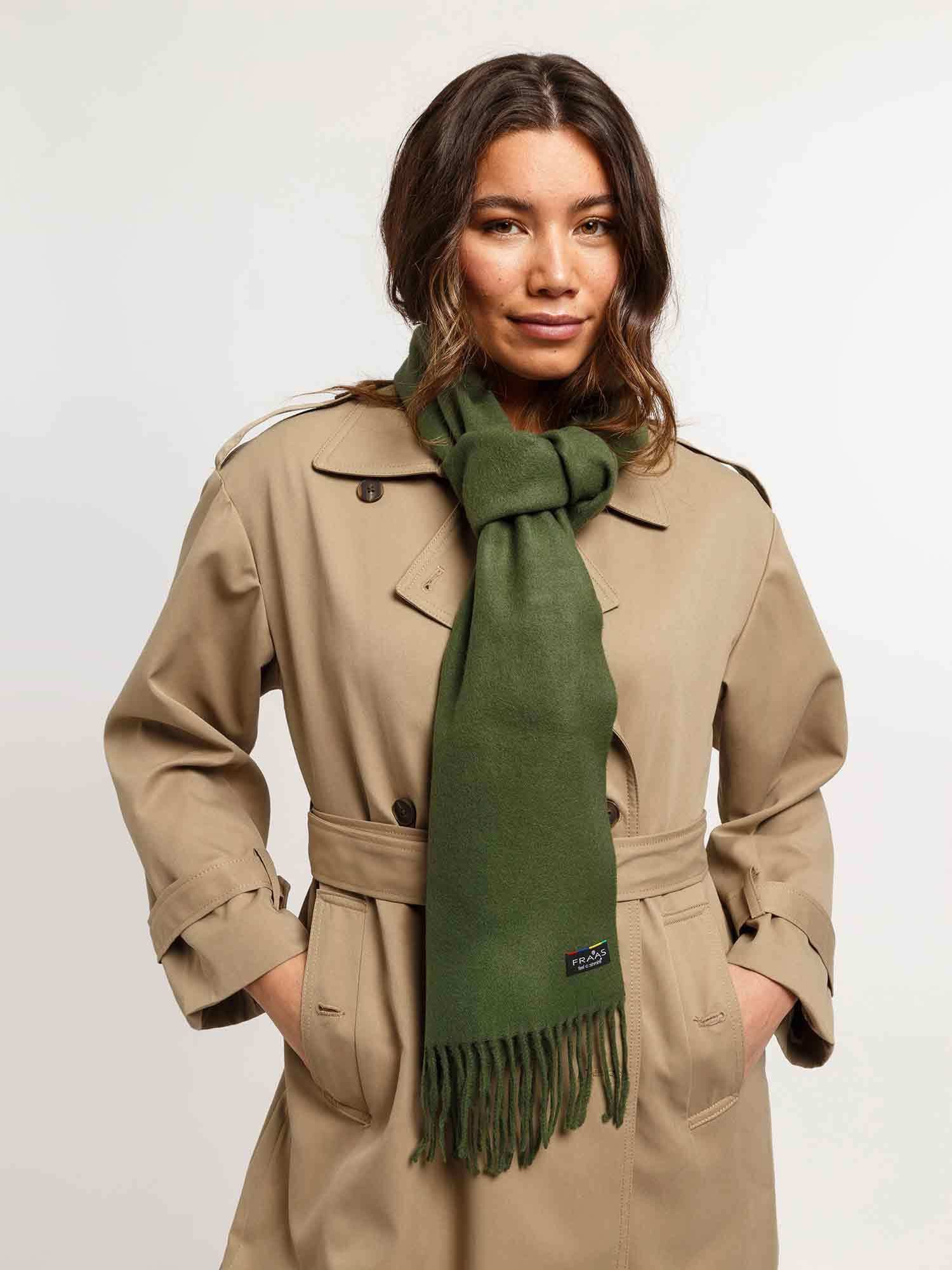 Fraas Modeschal Cashmink® Schal, (mit Fransen), Co2 neutral