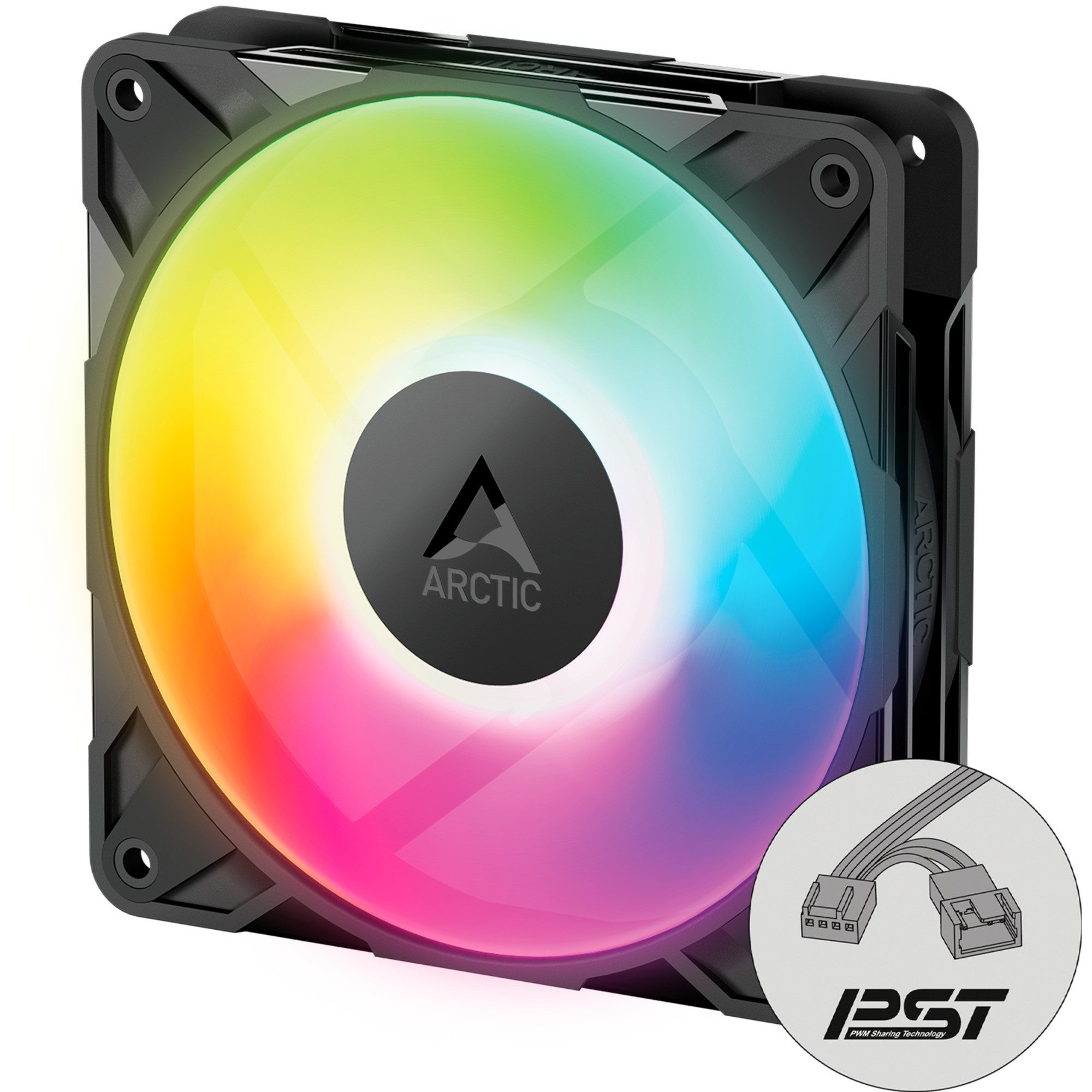 Arctic Gehäuselüfter ARCTIC P12 Pro A-RGB LN, Gehäuselüfter