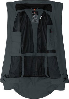 Bergson Outdoorjacke VALDIVIA Damen Rad-Regenjacke, Netzfutter, 12000 mm Wassersäule, Normalgrößen