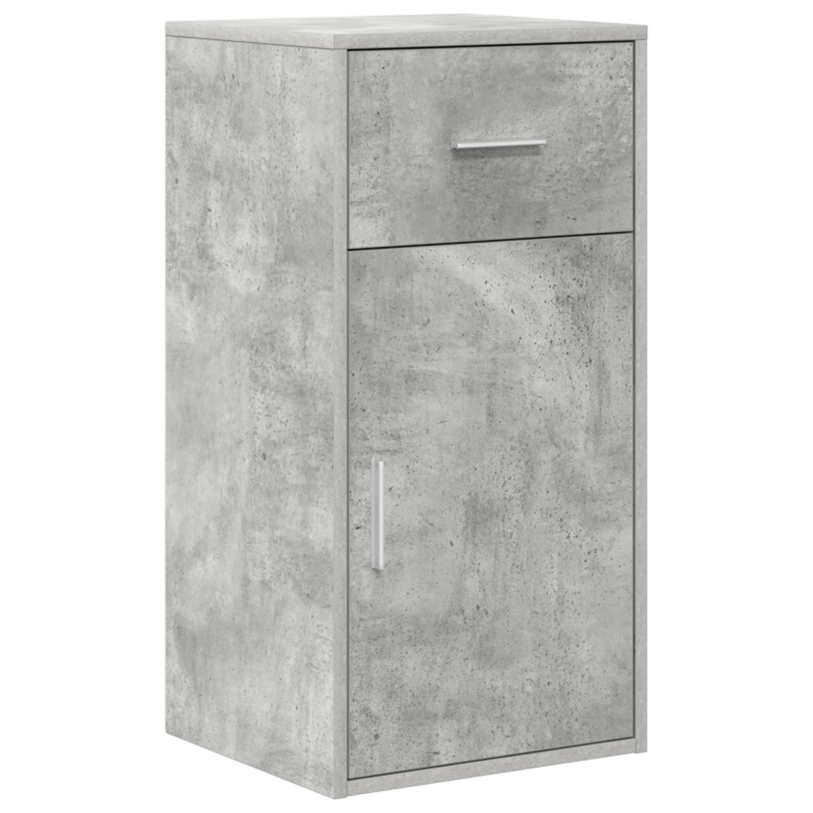 vidaXL Sideboard Grauer Stauraum Schrank Beton günstig online kaufen