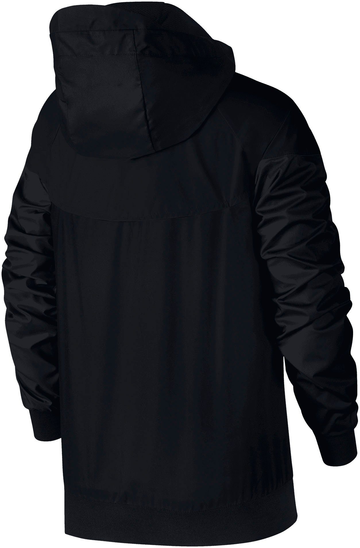 (Boys) Big Windrunner Sweatjacke Jacket BLACK/BLACK/BLACK/WHITE Nike Kids' Sportswear