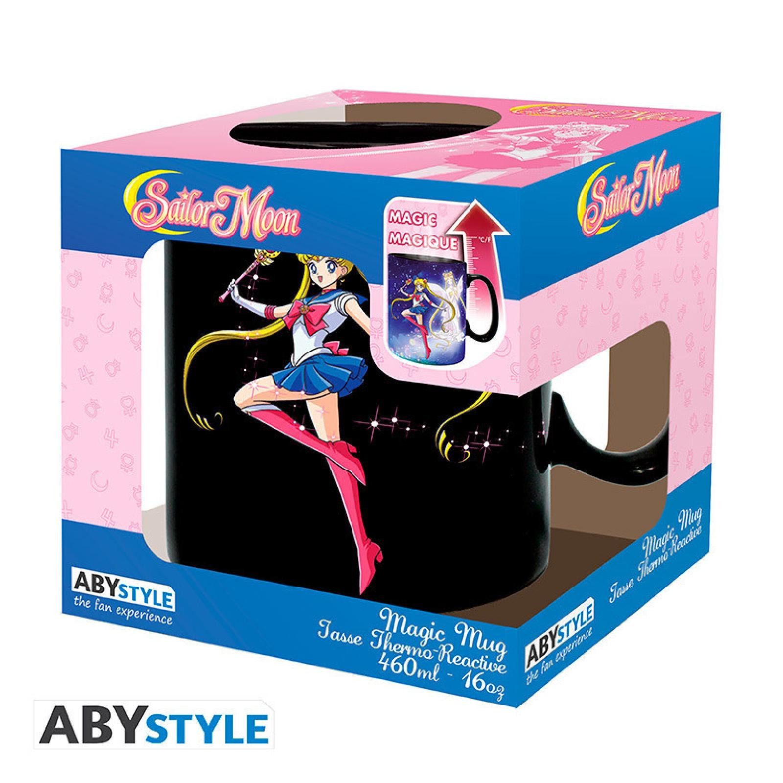 ABYstyle Tasse SAILOR MOON - Wärmewechsel Tasse - 460ml - Sailor & Chibi