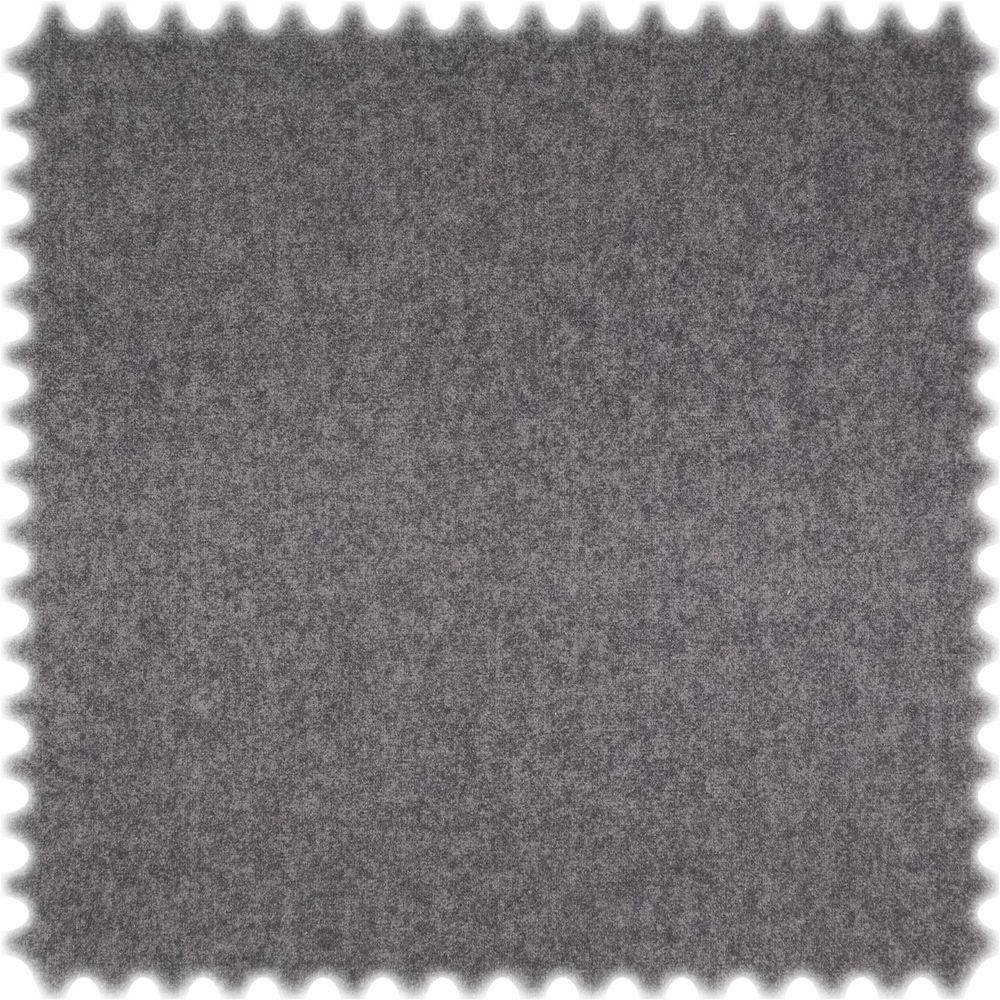 Heiro Stoff Microfaser Möbelstoff Cashmere Look Anthrazit mit Fleckschutz, Polsterstoff Meterware - Breite:142 cm