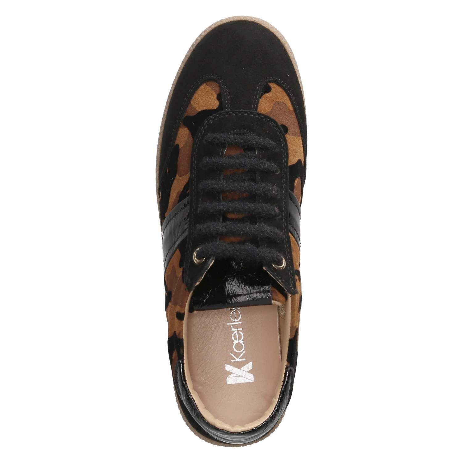 Kaerlek Kaerlek YAREN4 Nero/Velmit Damen Rauleder black Schnürschuh