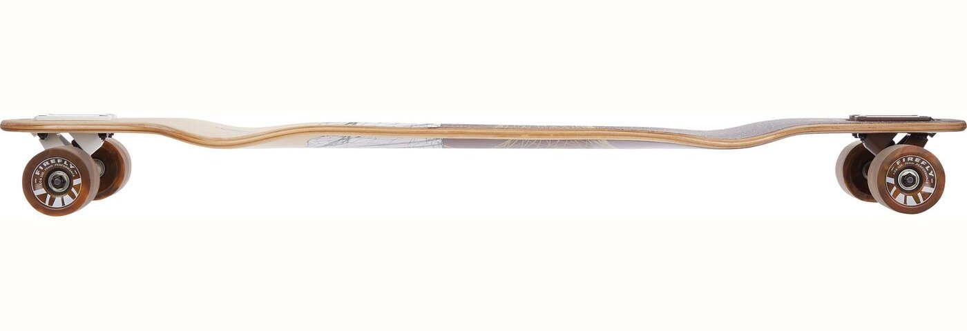 FIREFLY Skateboard Longboard LGB 305 WOOD/WHITE/BROWN