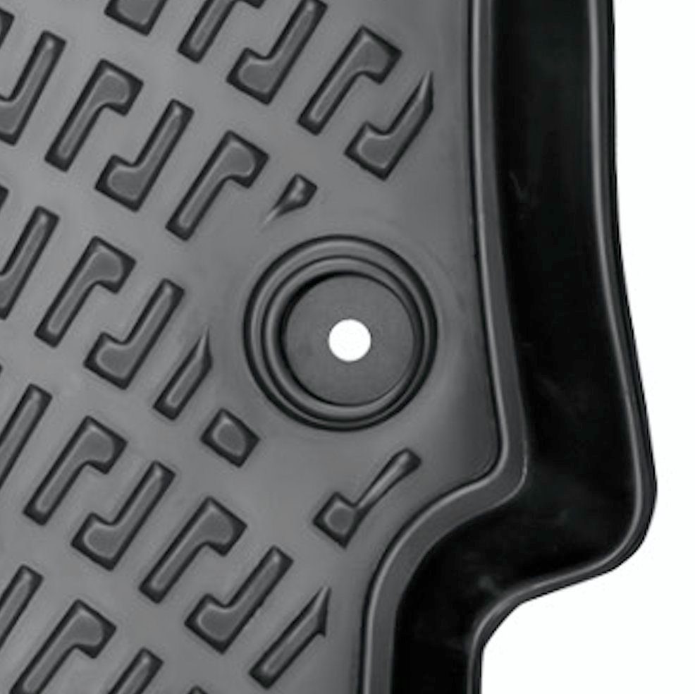 Trimak Auto-Fußmatte, Set Autofußmatten Kofferraummatte Kia kompatibel Hybrid Niro und mit