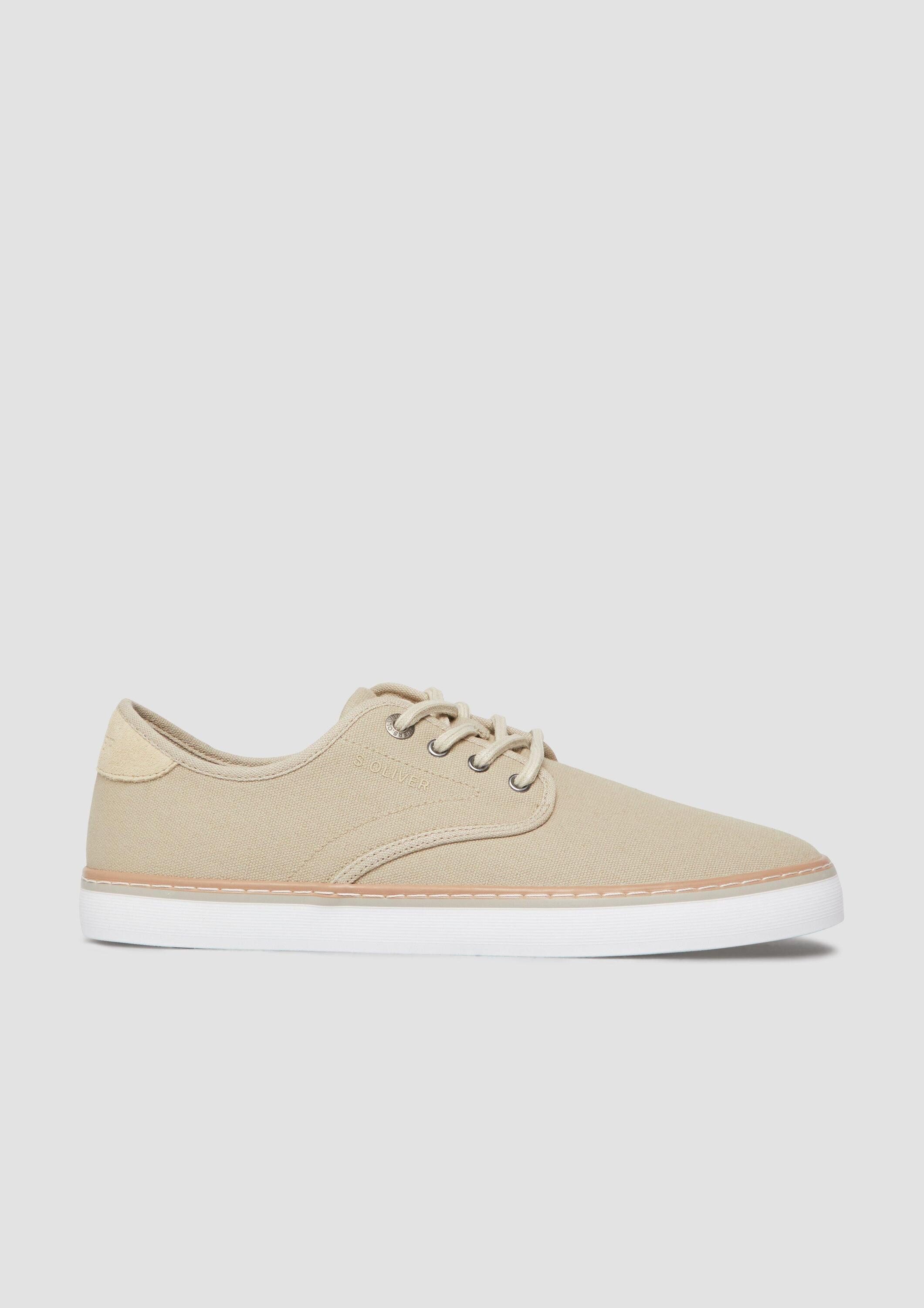 s.Oliver Sneakers Sneaker Textil-Sneaker mit Schnürung