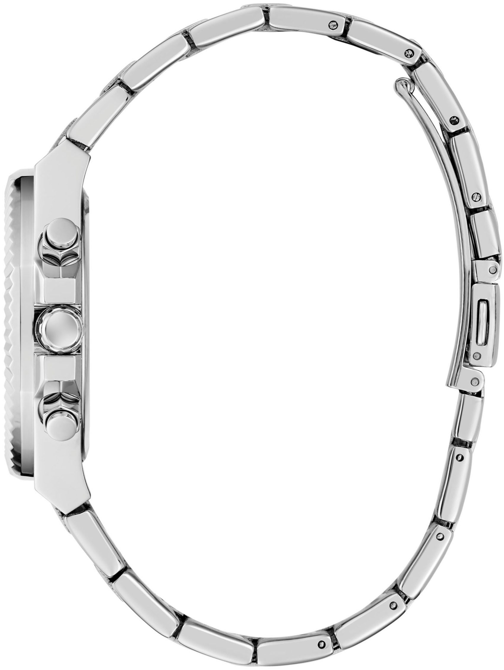 Guess Multifunktionsuhr EQUALITY GW0769L1, Quarzuhr, Armbanduhr, Damen, Herren, unisex, Datum, Edelstahlarmband