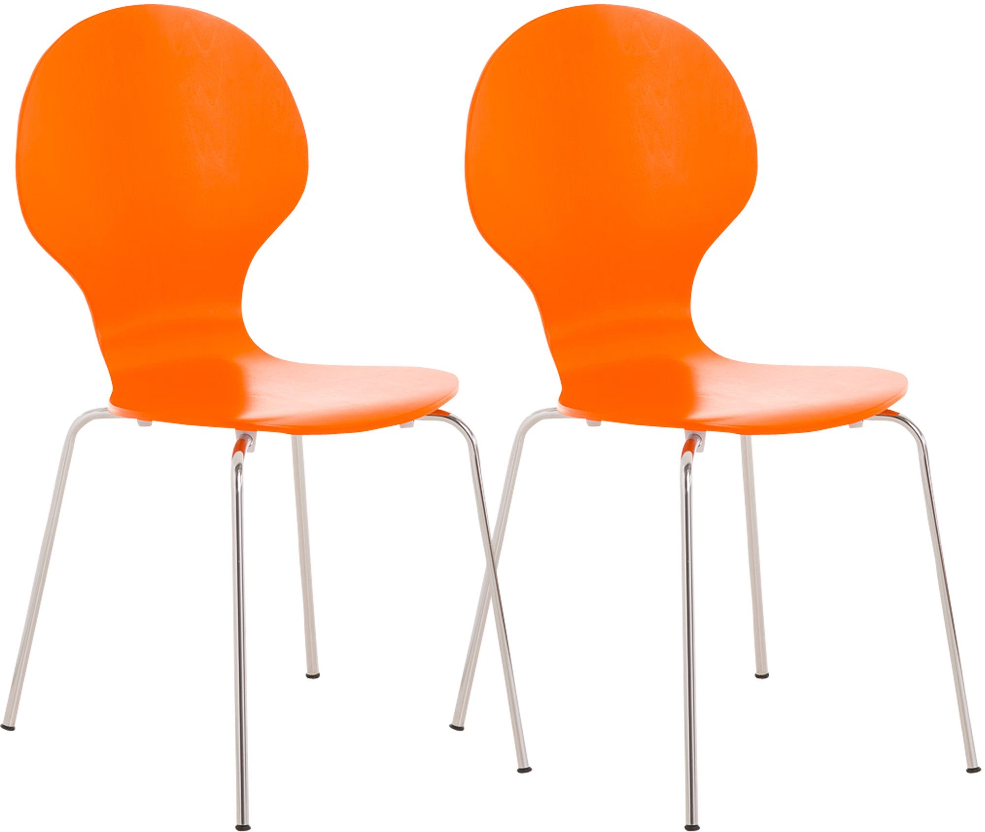 CLP Besucherstuhl Diego (2er Set), stapelbar