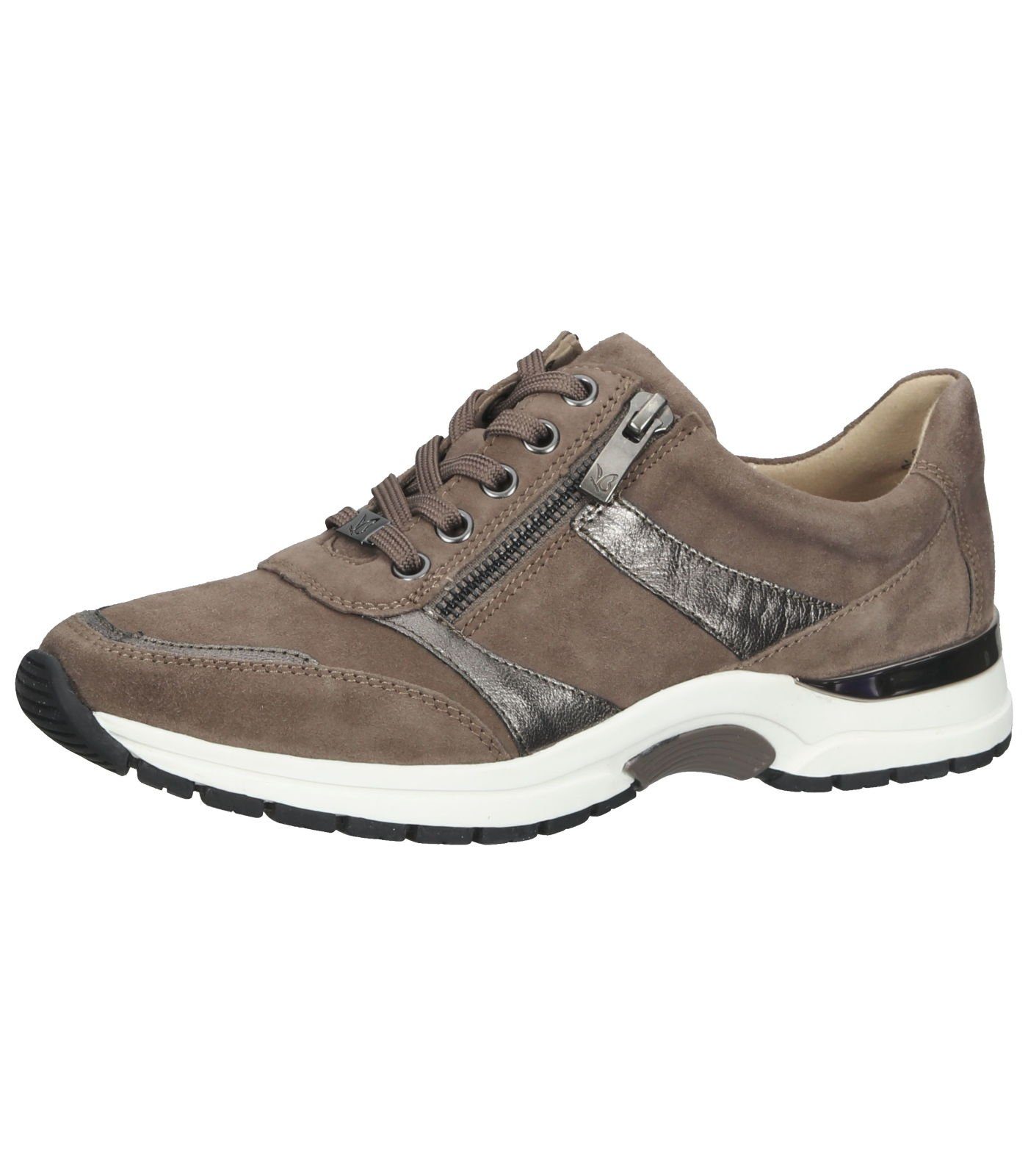 Kreditkarte Caprice Sneaker Sneaker Veloursleder