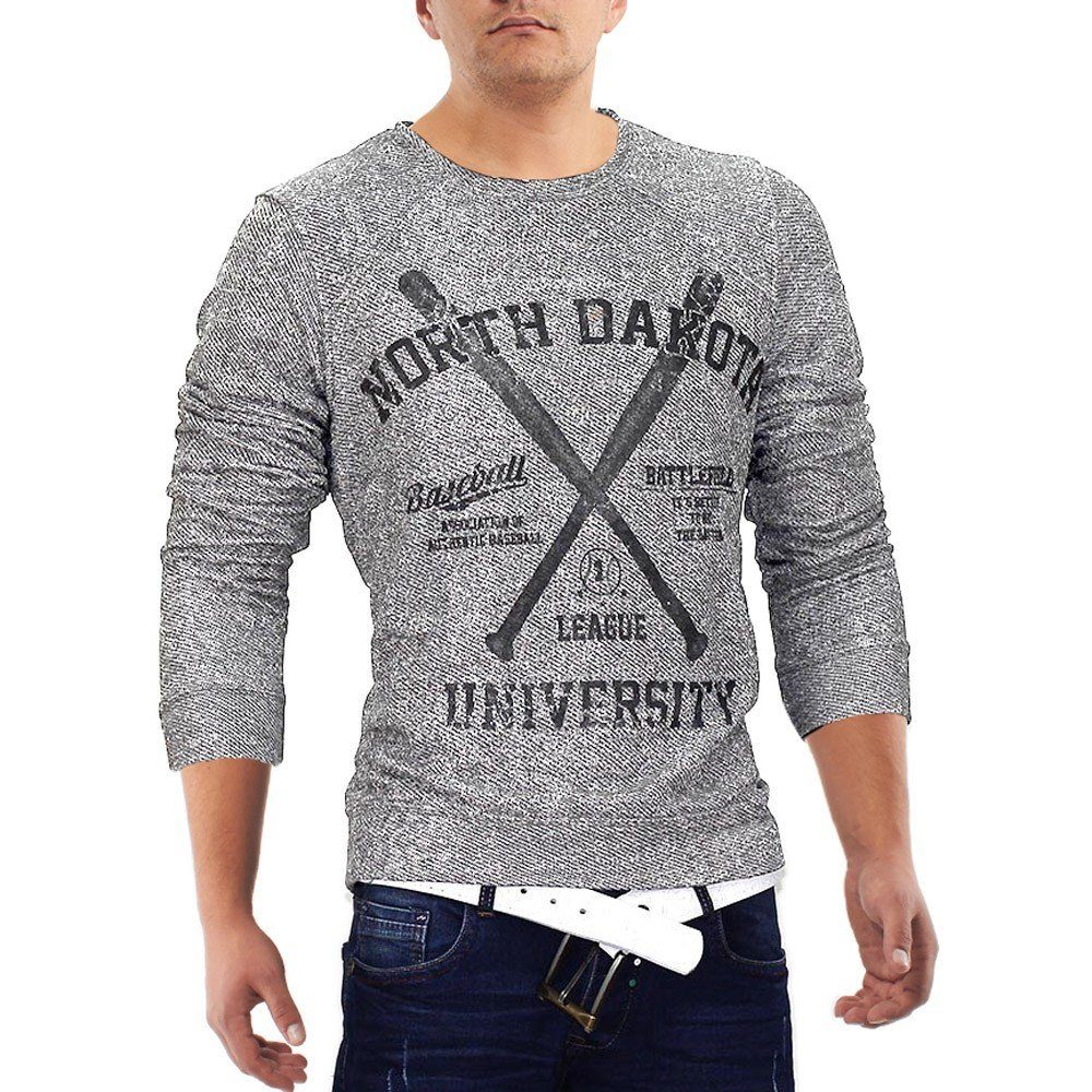 SUBLEVEL Strickpullover College ID653 (1-tlg)
