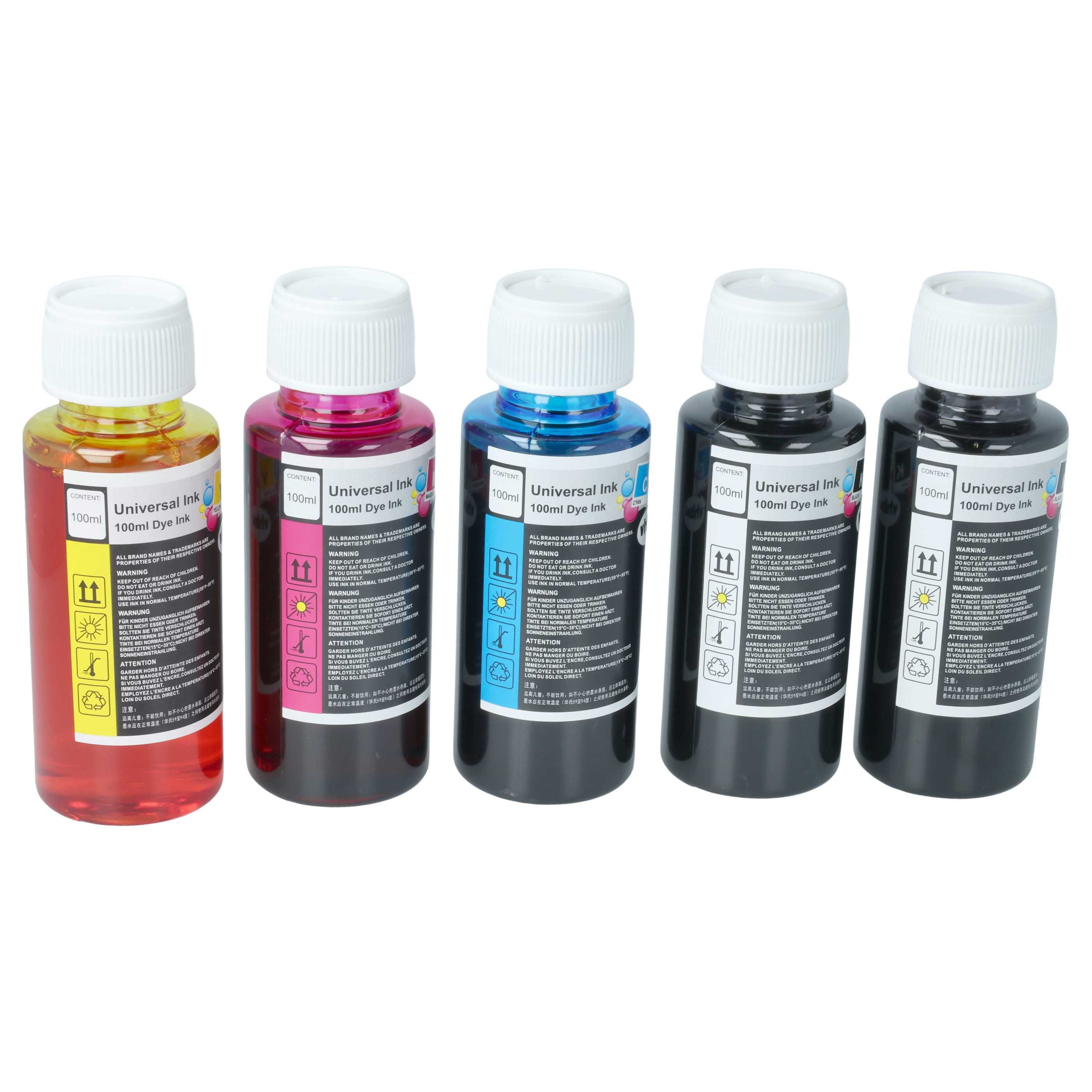 vhbw Nachfülltinte für Drucker Nachfülltinte (für Universal, x)