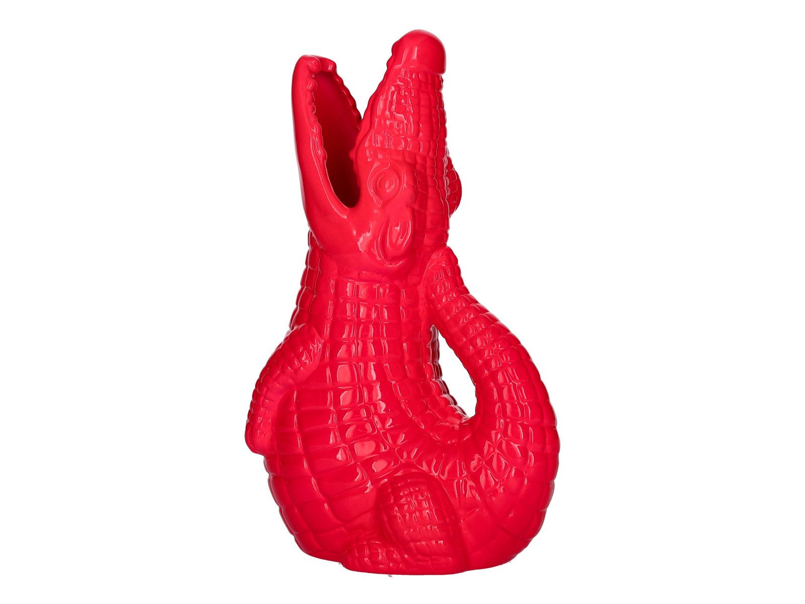 Giftcompany Dekovase Croco Vase neon pink 25cm (Vasen)