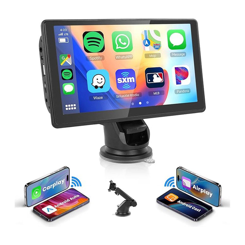 7 Zoll Bildschirm Carplay MP5 Portable mit GPS Auto Unterstützung Navigationsgerät