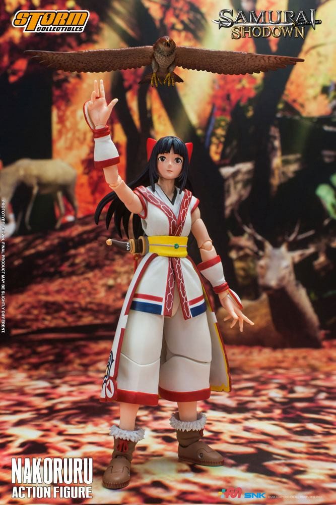 Storm Collectibles Actionfigur Storm Collectibles Samurai Shodown 1/12 Nakoruru 18 cm Actionfigur