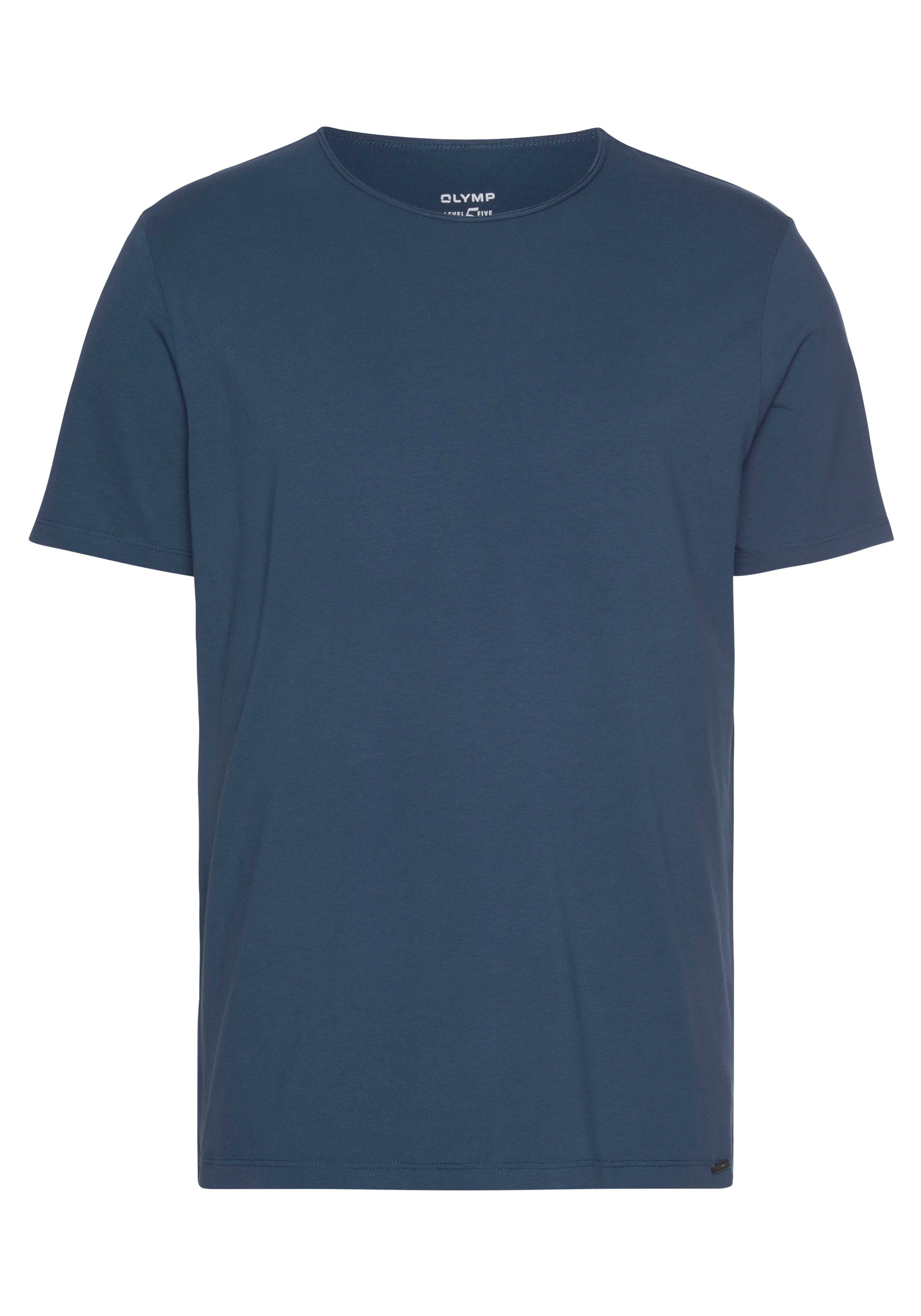 indigo Level Five body T-Shirt Jersey aus fit feinem OLYMP