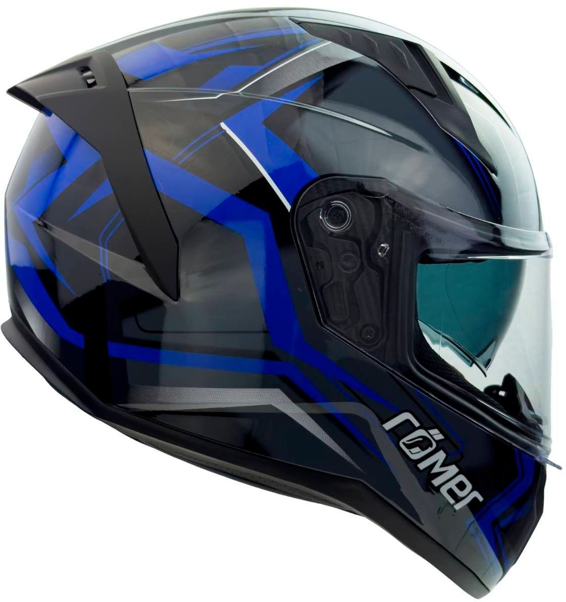 RÖMER HELME Motorradhelm Integralhelm Eifel, mit integriertem Sonnenvisier