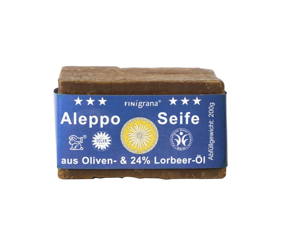 Soapbrothers Feste Duschseife Aleppo Seife aus Oliven- und Lorbeeröl, 6 versch. Sorten, Testsieger, Testsiegerseife bei Stiftung Waren, verschiedenen Ölanteile Olivenöl und 24% Lorbeeröl