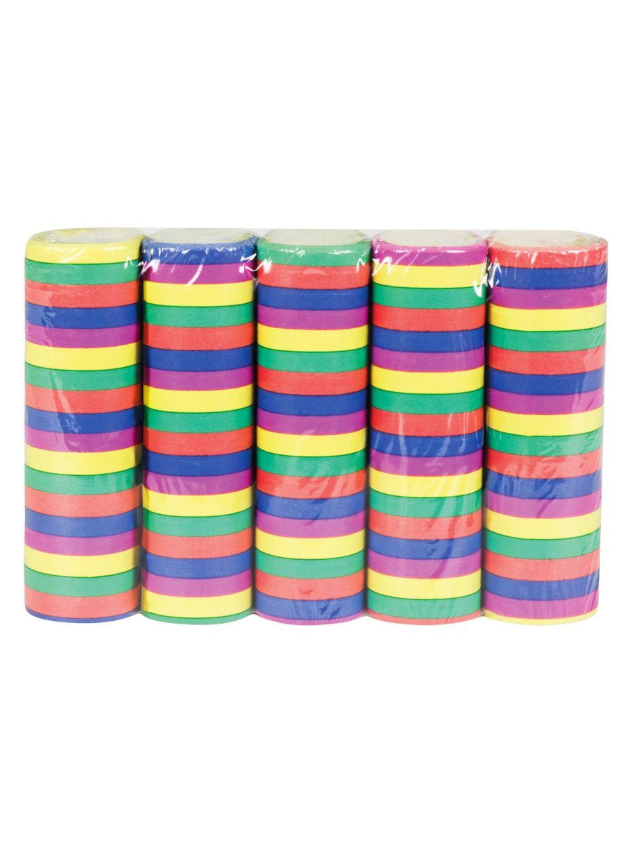 Boland Luftschlange Geburtstag Deko Party Luftschlange - Bunt, Unverzichtbares Partyzubehör für Jung und Alt