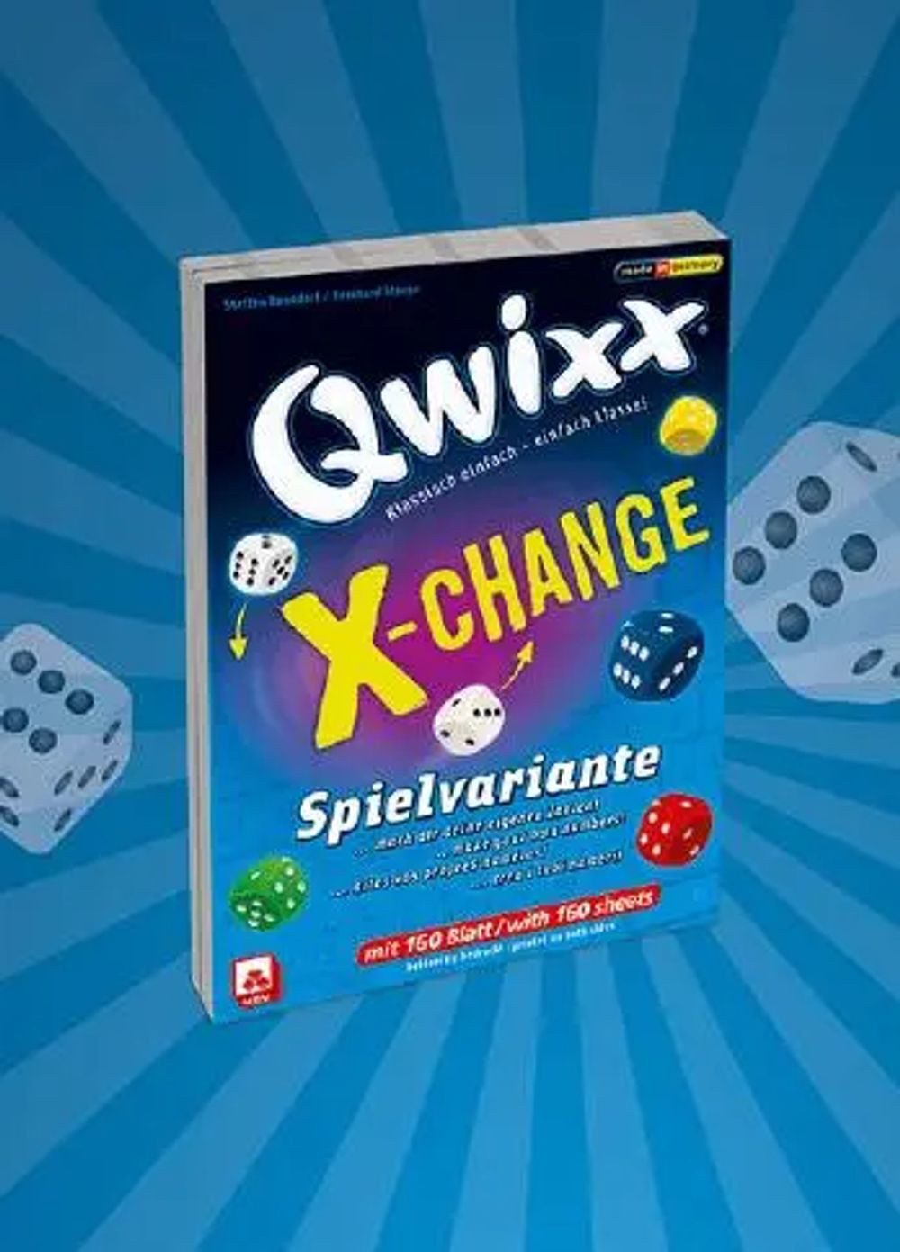 Cartamundi Spiel QWIXX EXXCHANGE - ZUSATZBLÖCKE