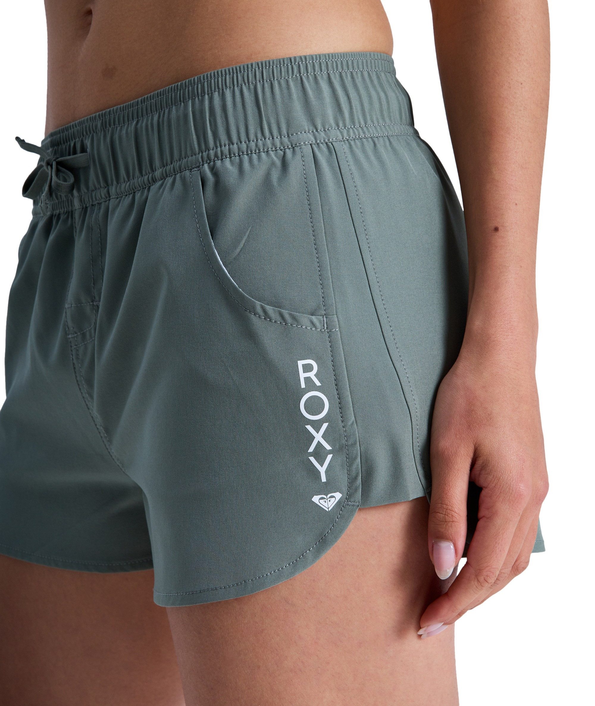 Roxy Badeshorts ROXY WAVE 2 INCH BS schnell trocknendes Material, aus Polyester und Elasthan
