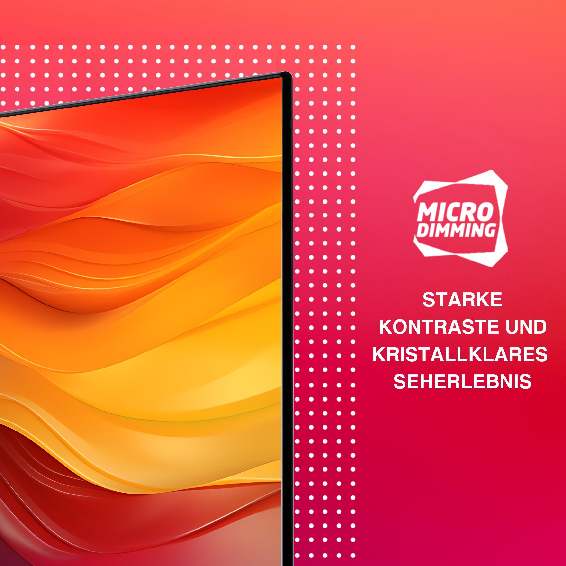 Telefunken XF40AN750M LCD-LED Fernseher (102 cm/40 Zoll, Full HD, Android TV, HDR, Triple-Tuner, Google Play Store, Google Assistant, Bluetooth)