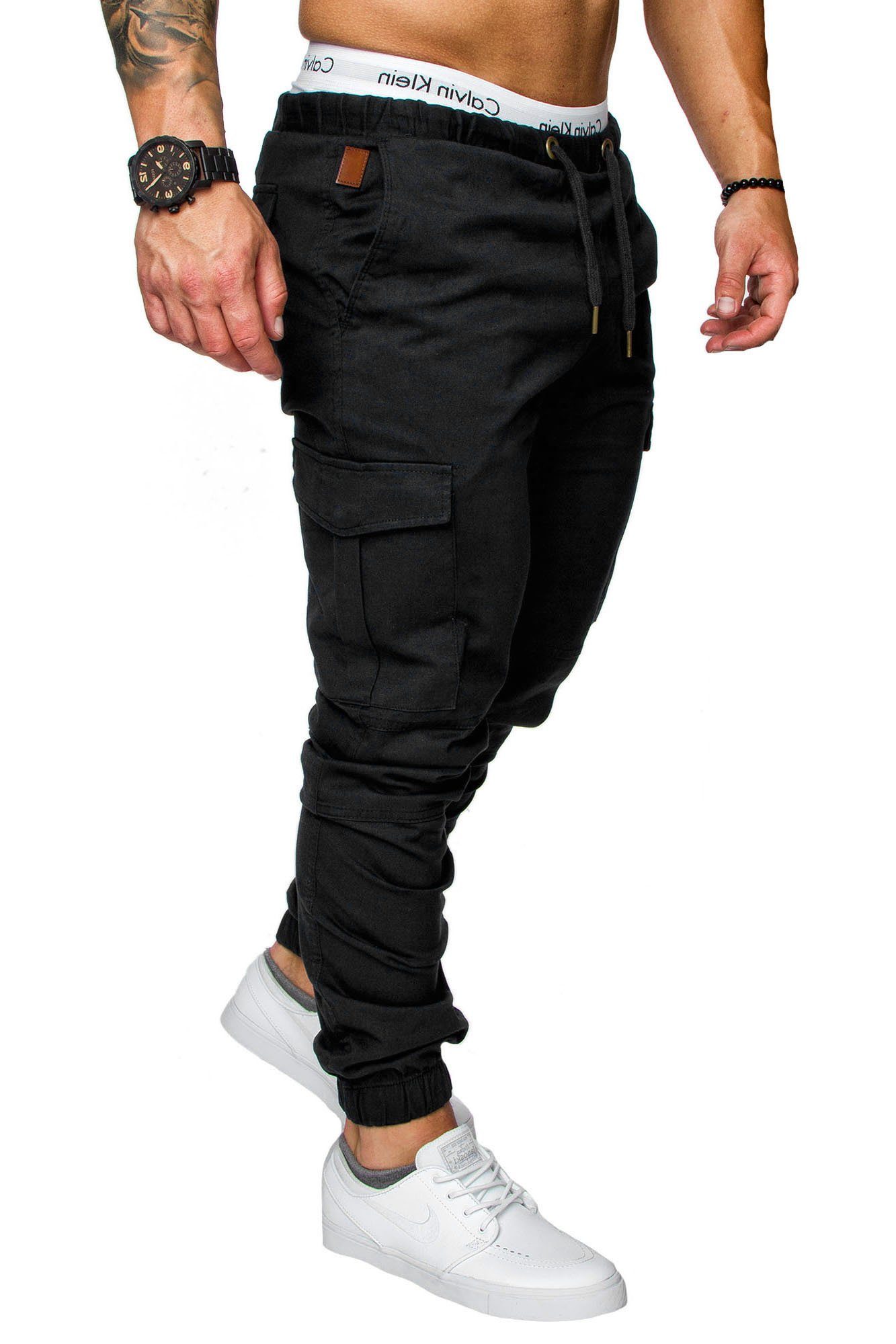 REPUBLIX Cargohose VINCE Herren Jogger Chino Hose Jeans