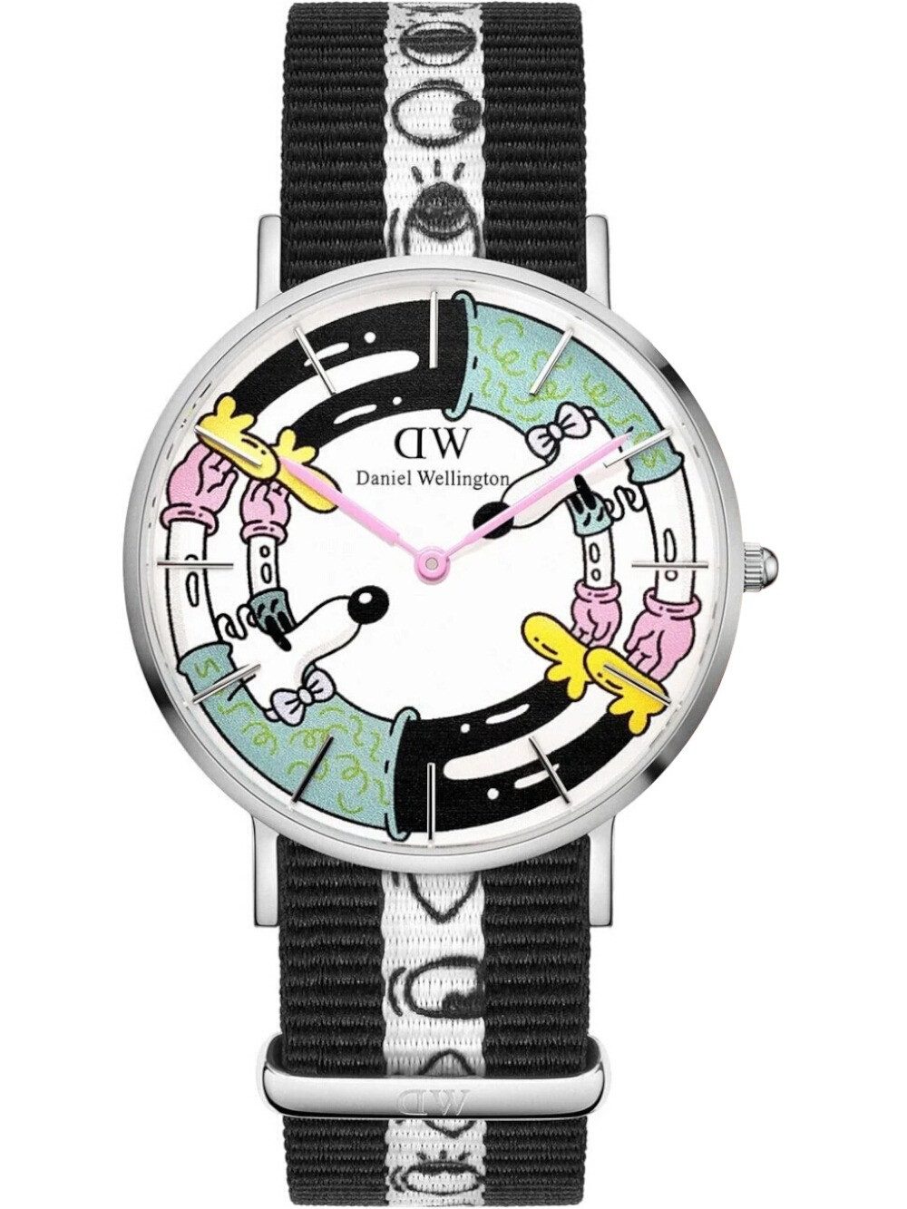 Daniel Wellington Quarzuhr Daniel Wellington DW00100736 Unisex Classic Steven Harrington 36mm 3AT Daniel Wellington DW00100736 Unisex Classic Steven Harrington 36mm 3ATM