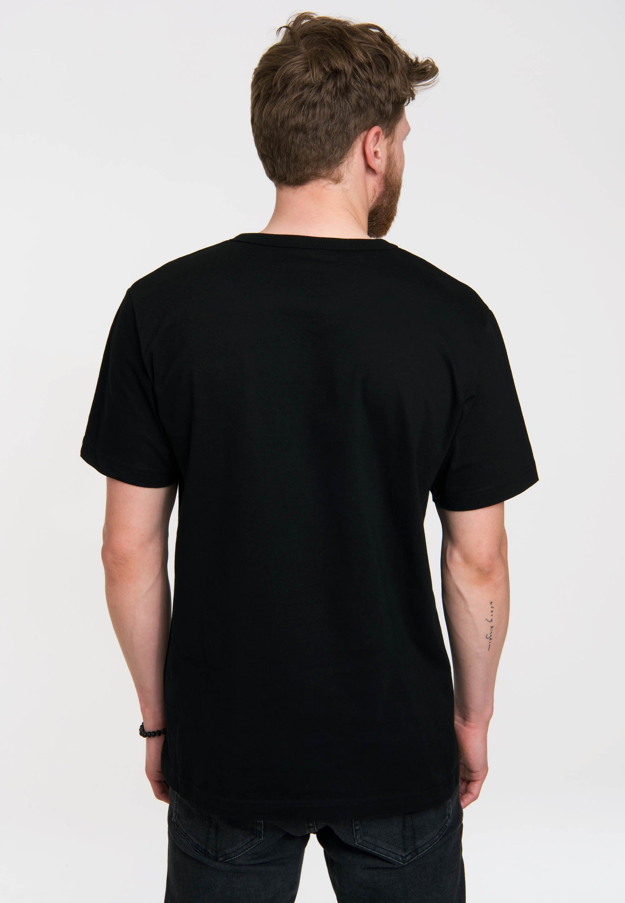 LOGOSHIRT T-Shirt Batman - Logo mit coolem Logo