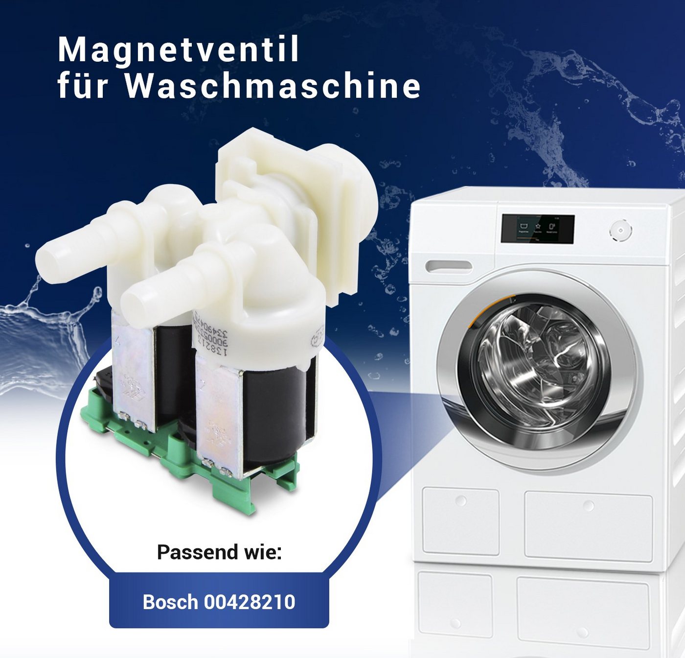 Thumbnail - VIOKS Geräteventil Magnetventil Ersatz für 00428210 Bosch
