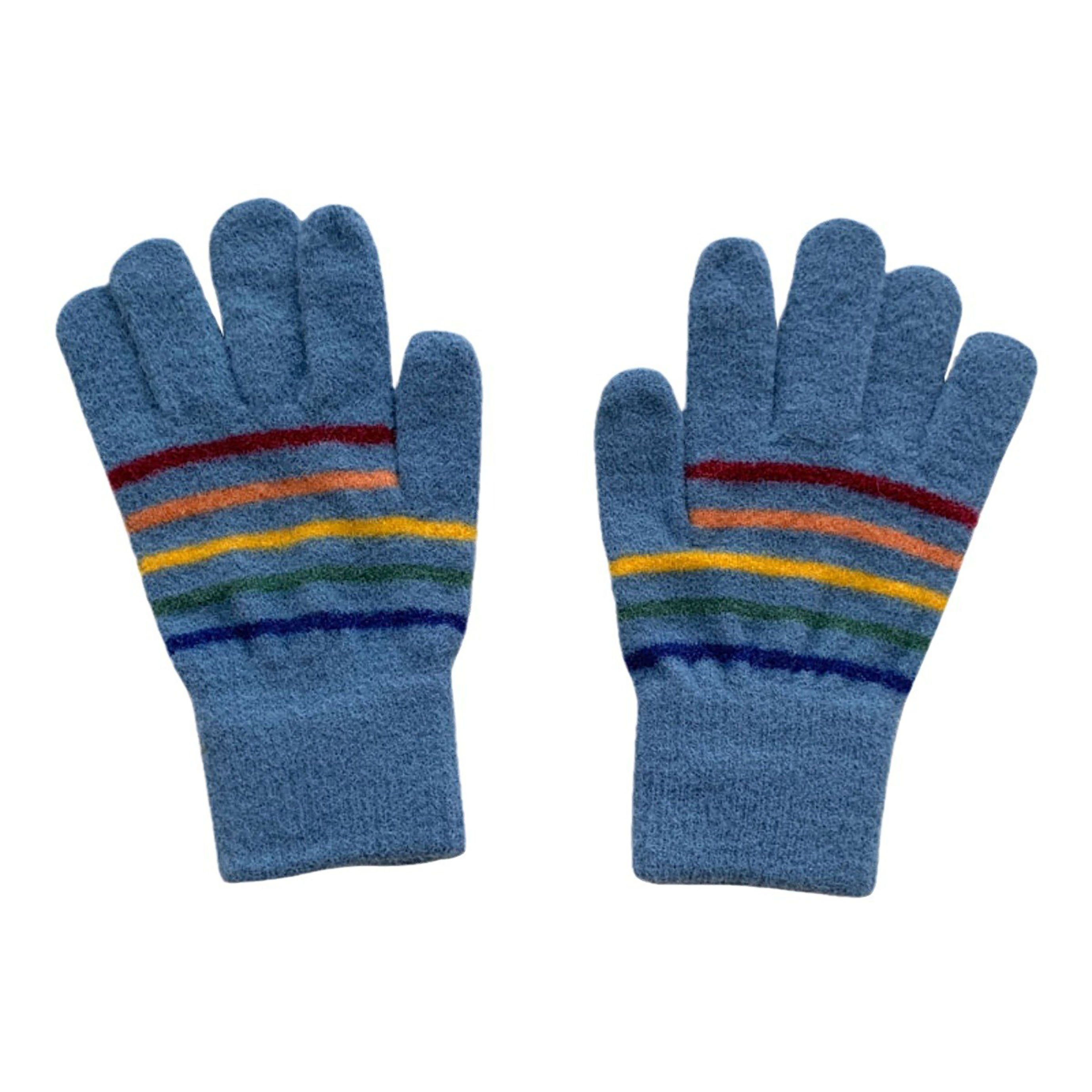 Split-Finger-Handschuhe warme Tapferer Ping Gestrickte Trikot-Handschuhe