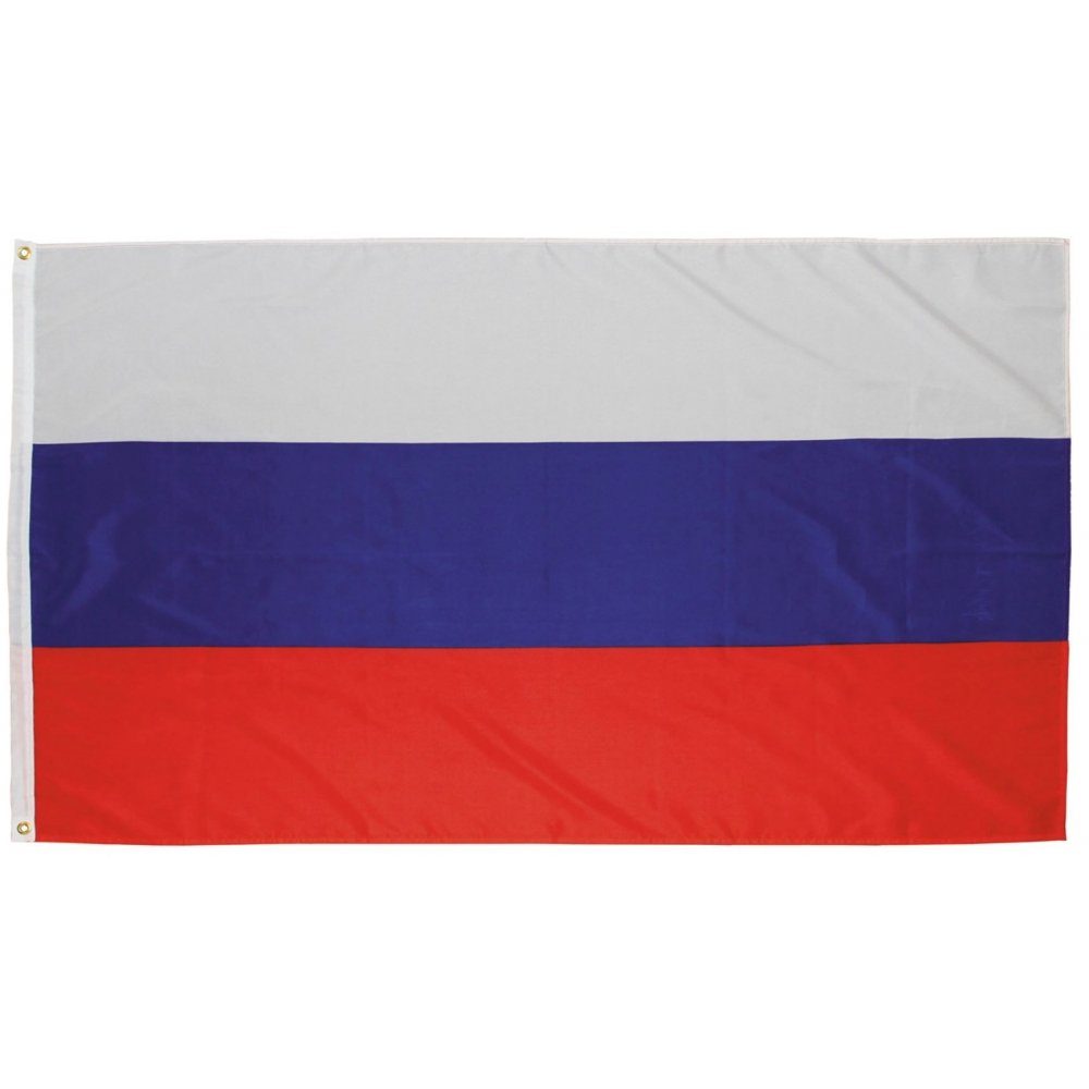 MFH Fahne Fahne 90 x 150 cm - Russische Föderation - weiß/blau/rot