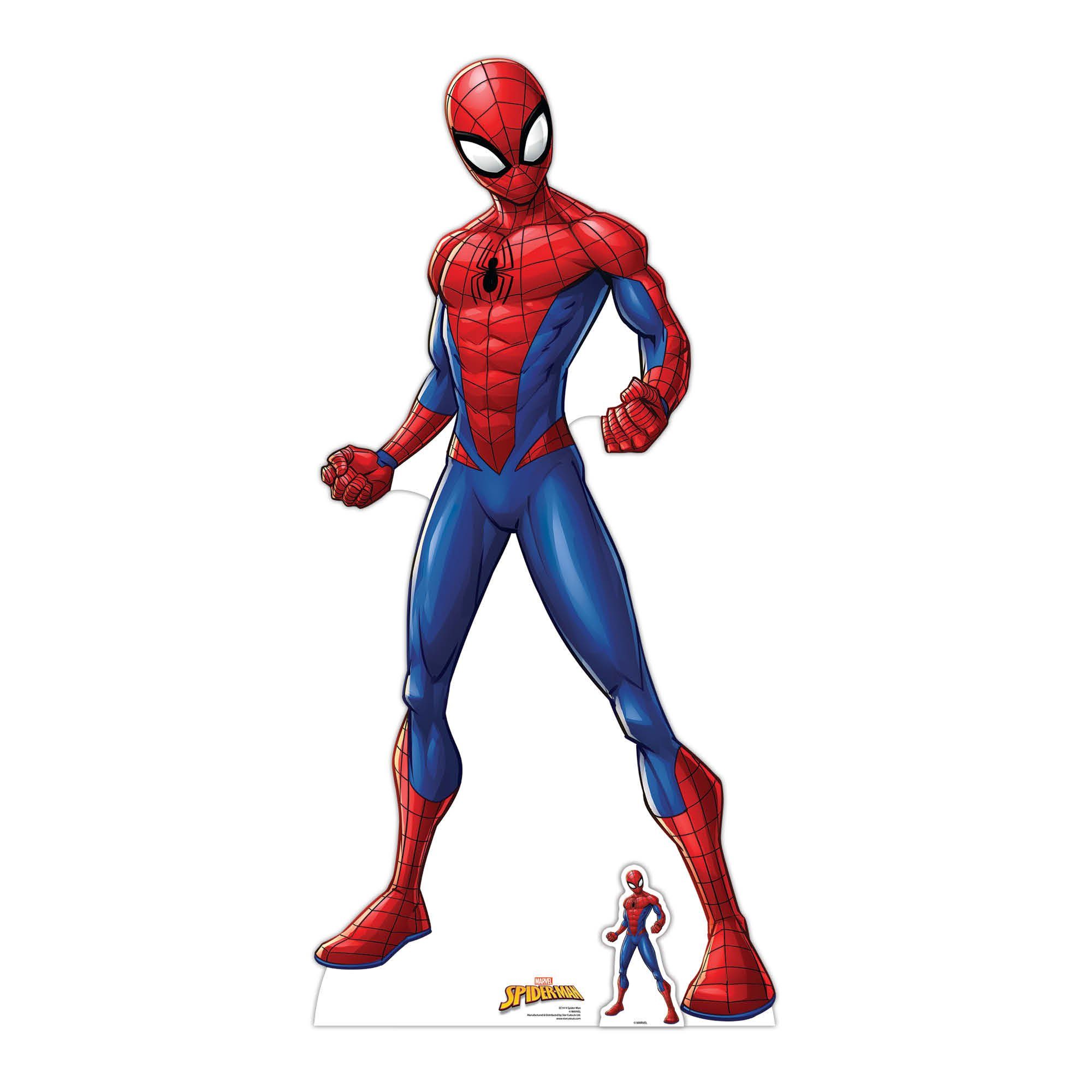 empireposter Dekofigur Spider-Man - Spiderverse - Pappaufsteller Standy - 84x179 cm | Dekofiguren