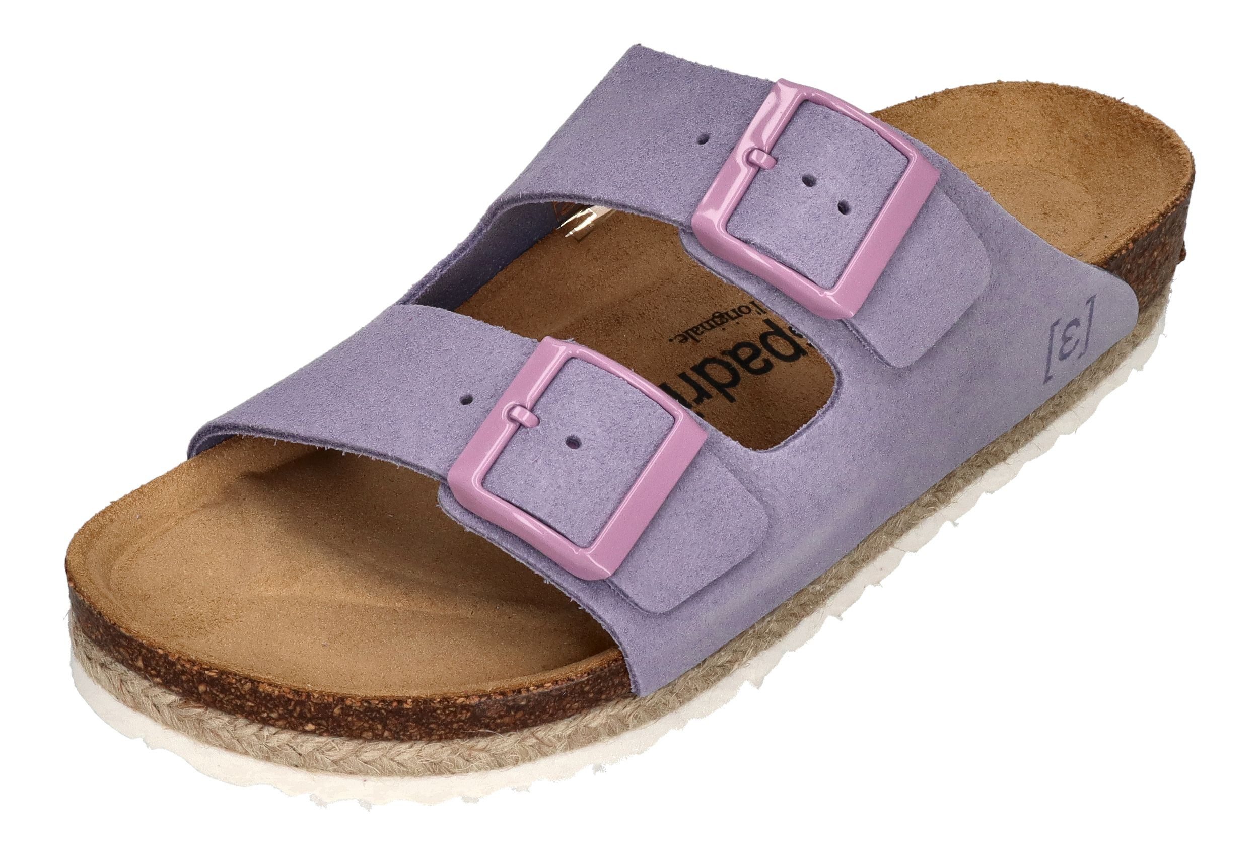 espadrij l´originale AMI VELOUR Pantolette lavande