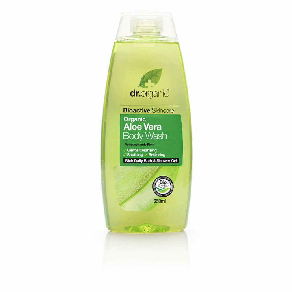 Dr. Organic Duschgel BIOACTIVE ORGANIC aloe vera body wash 250 ml