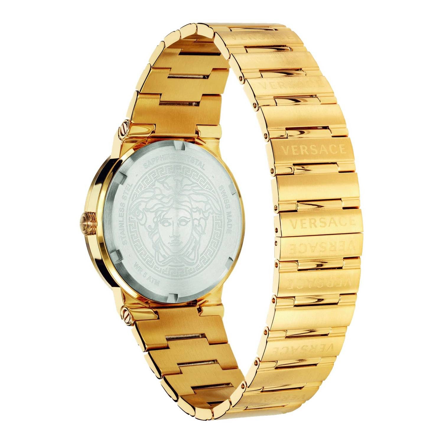 Versace Schweizer Uhr Greca Logo