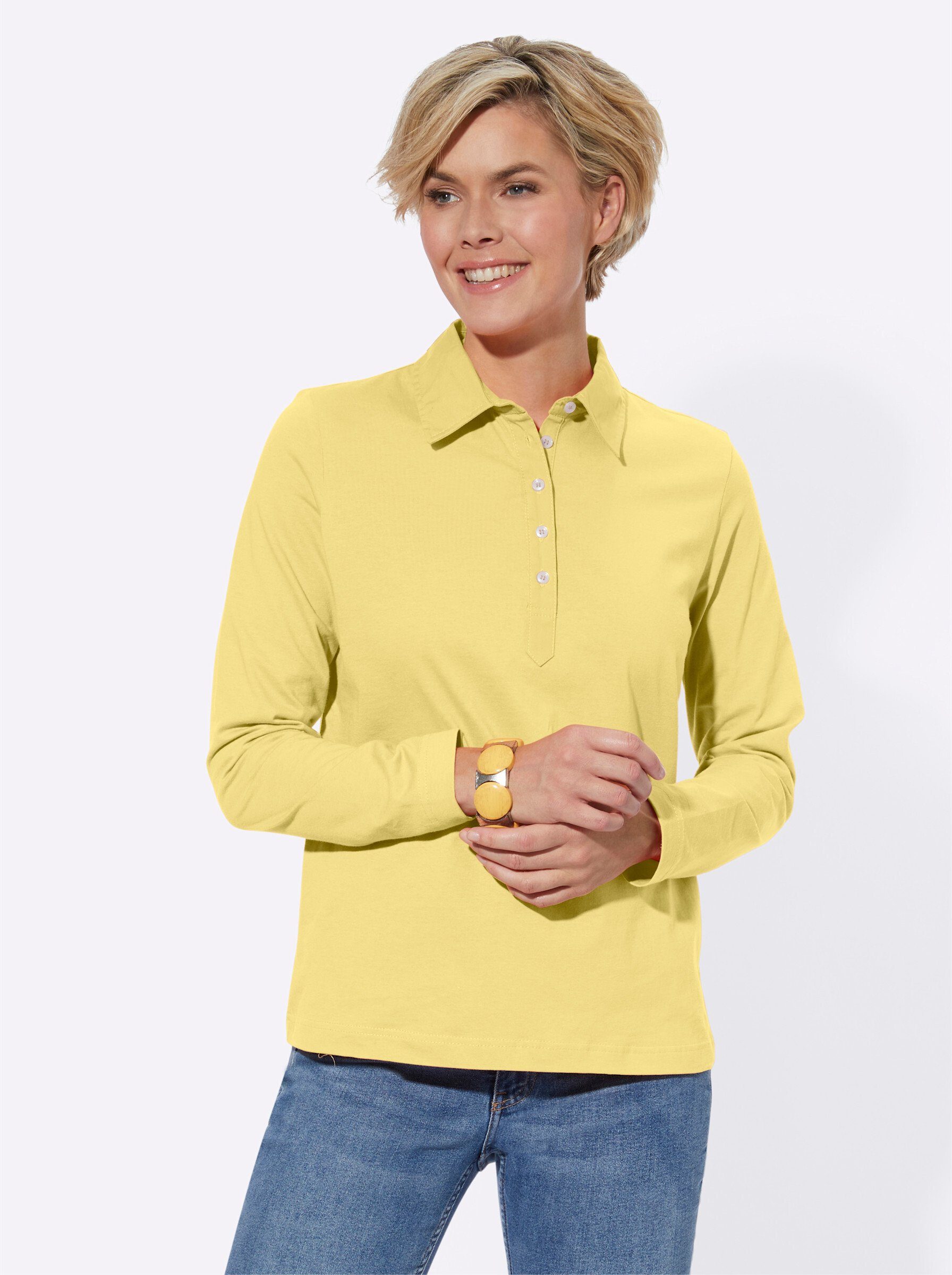 Witt T-Shirt Poloshirt Langarm