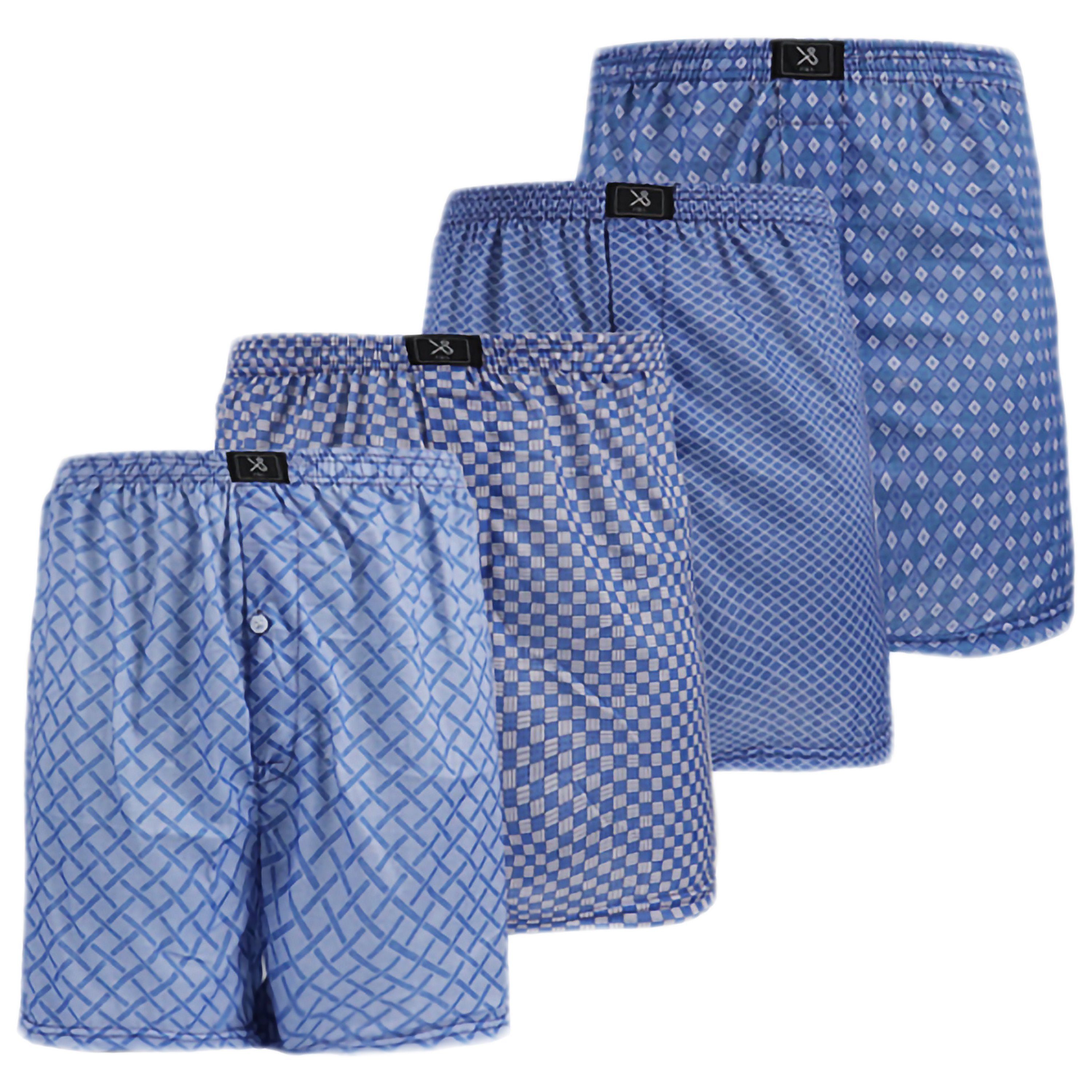TEXEMP Webboxer 5er bis 10er Pack Herren Boxershorts Microfaser Retroshorts Boxer (Packung, 5-St) Sparpack