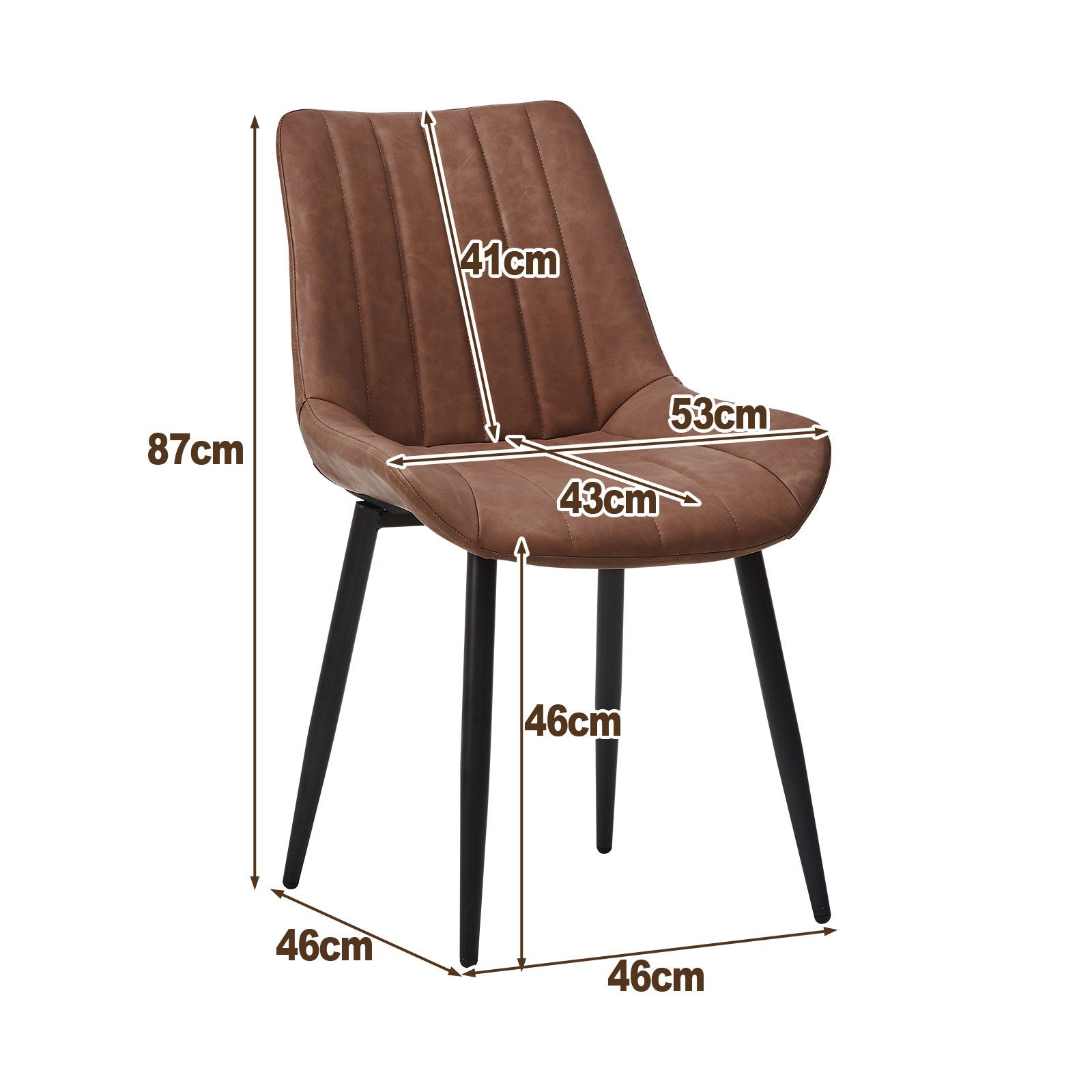 Ofcasa Esszimmerstuhl Küchenstühle mit Rückenlehne (4er günstig online kaufen
