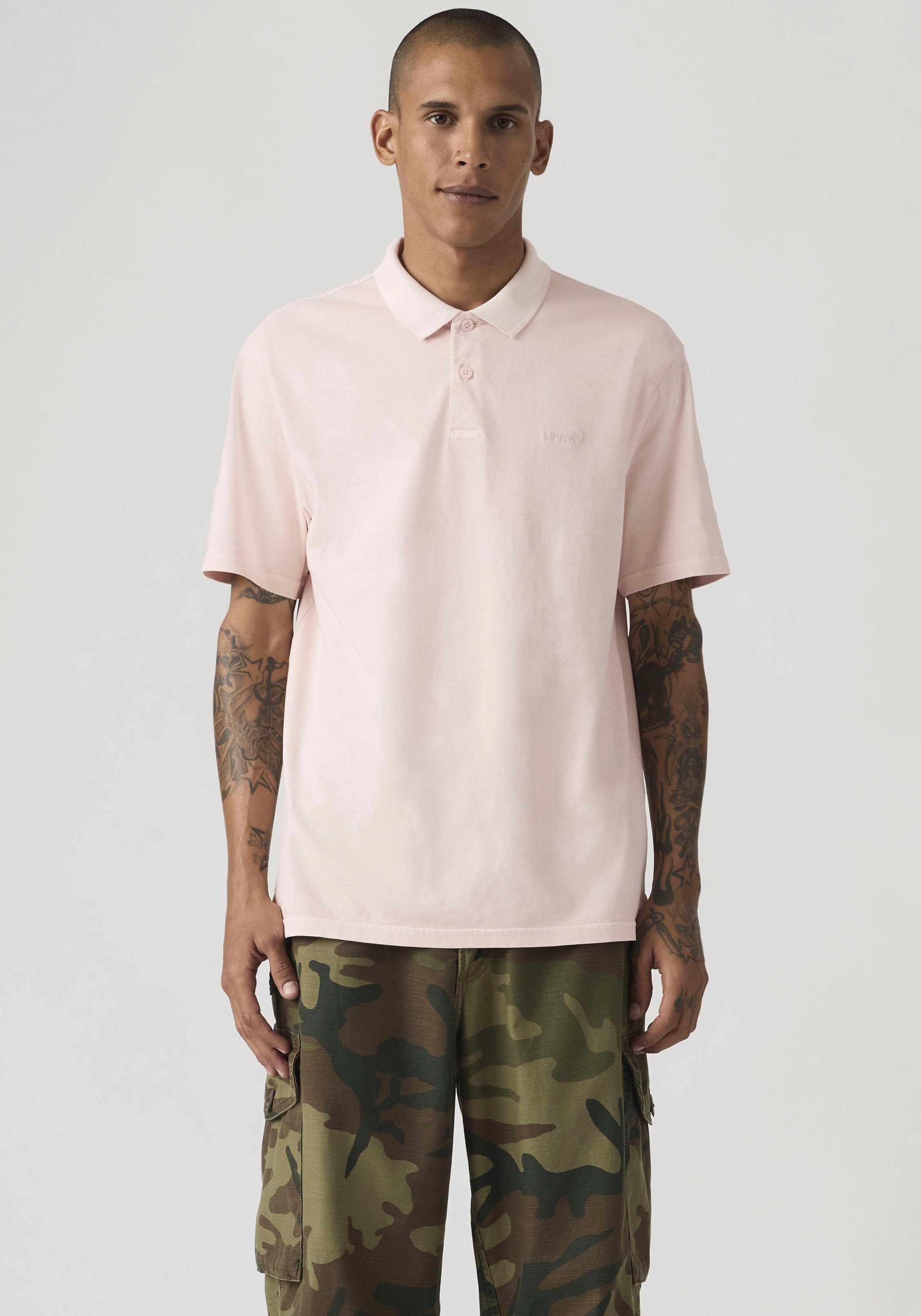 Levi's® Poloshirt mit Logo-Stickerei