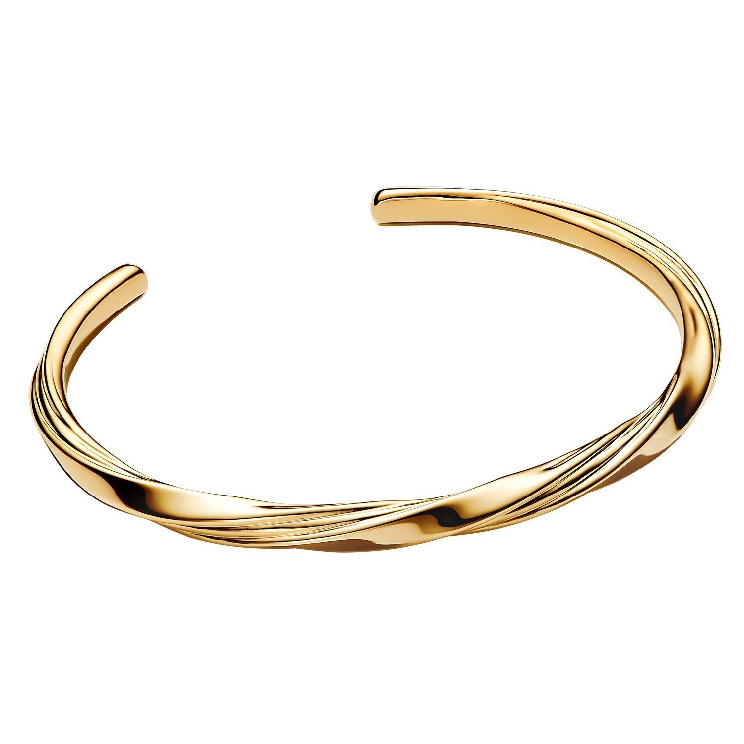 Pandora Armreif Gedreht Goldfarben günstig online kaufen