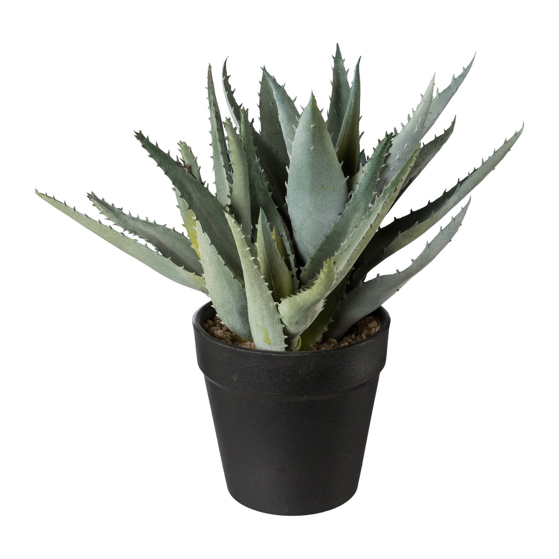 Künstliche Zimmerpflanze Deko-Pflanze im Topf 23cm ALOE