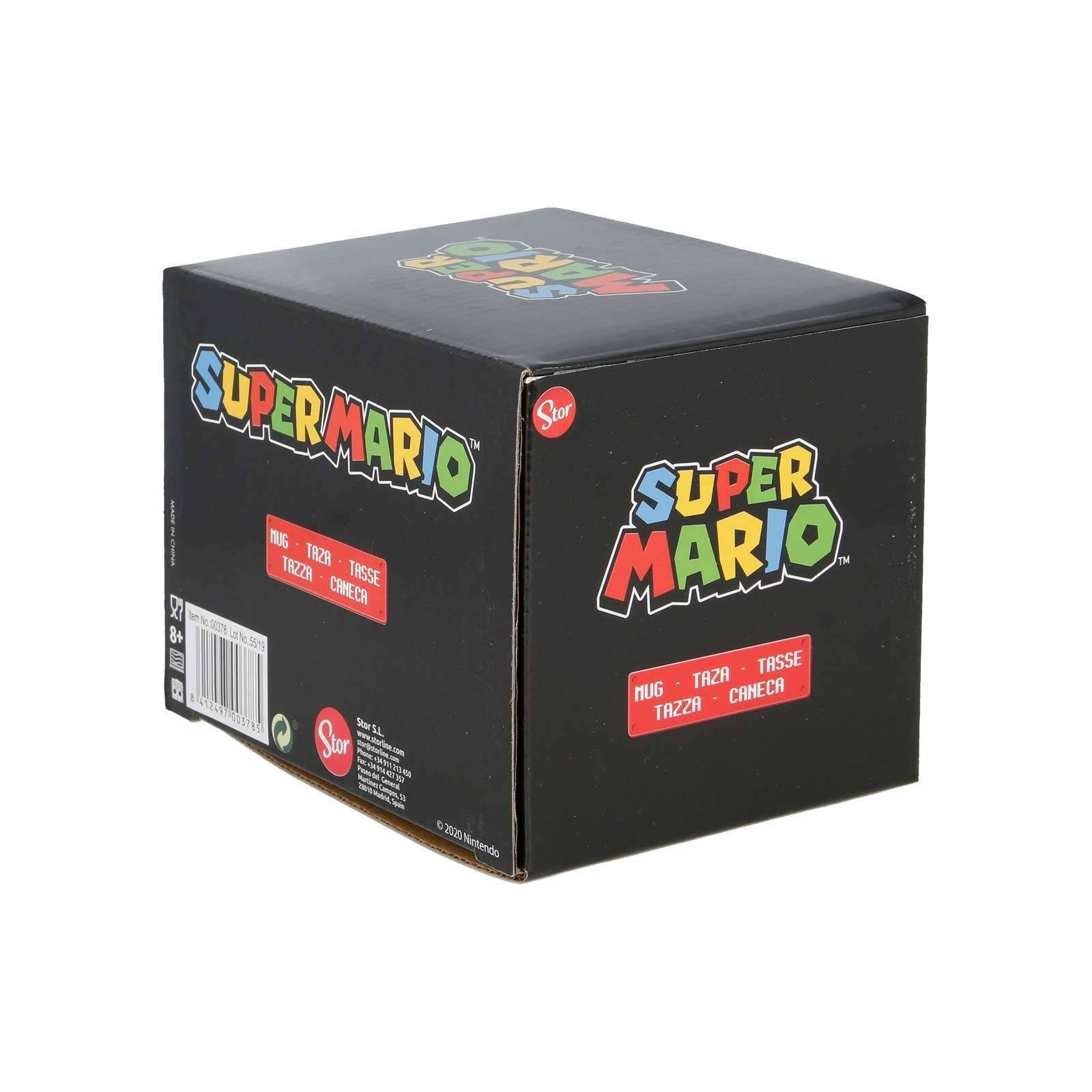 Stor Kinderbecher Super Mario Kinderbecher Mario 400 ml, 1-tlg., Keramik
